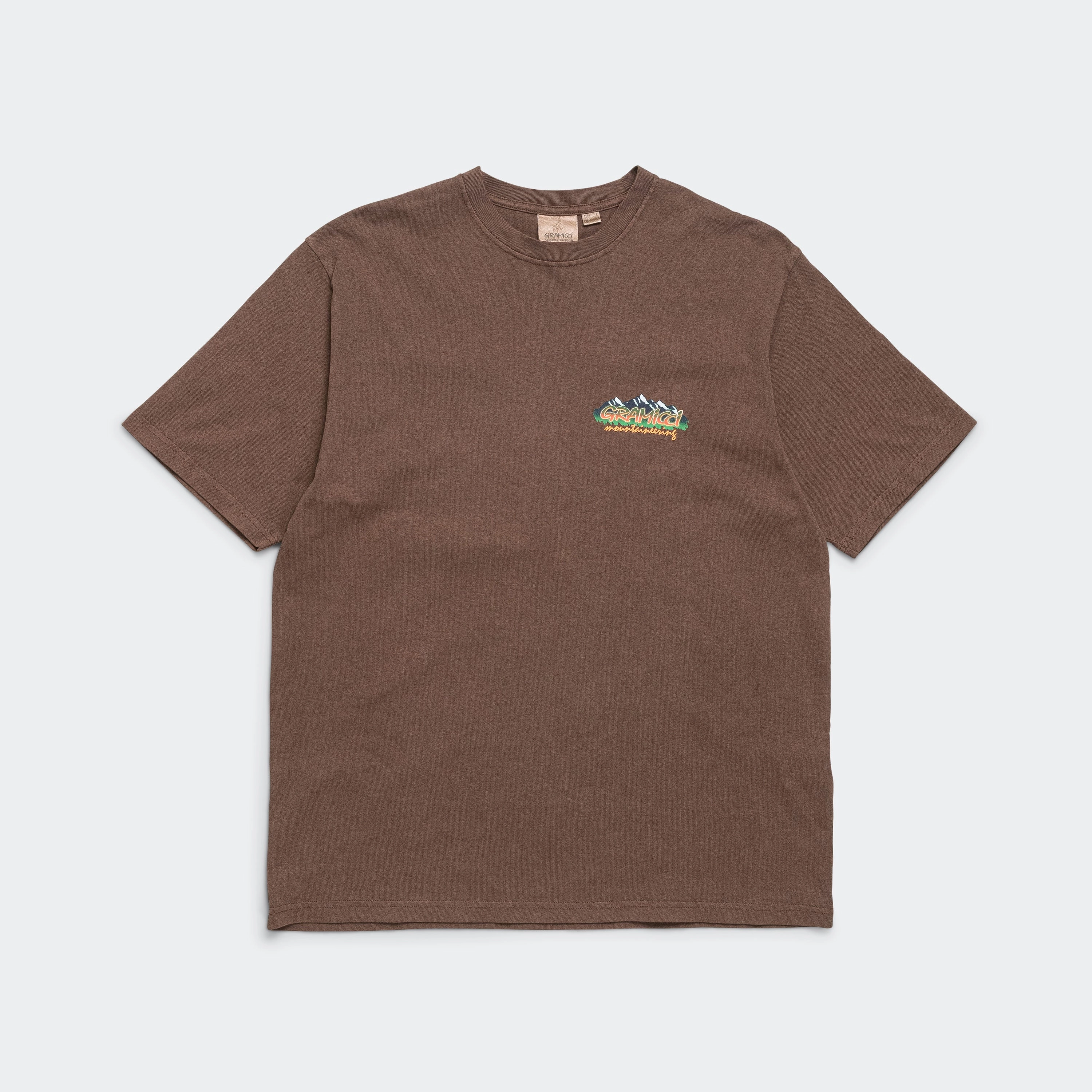 Mountaineering Tee - Brown Pigment