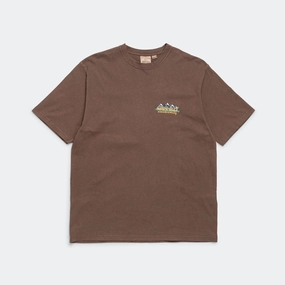 Mountaineering Tee - Brown Pigment