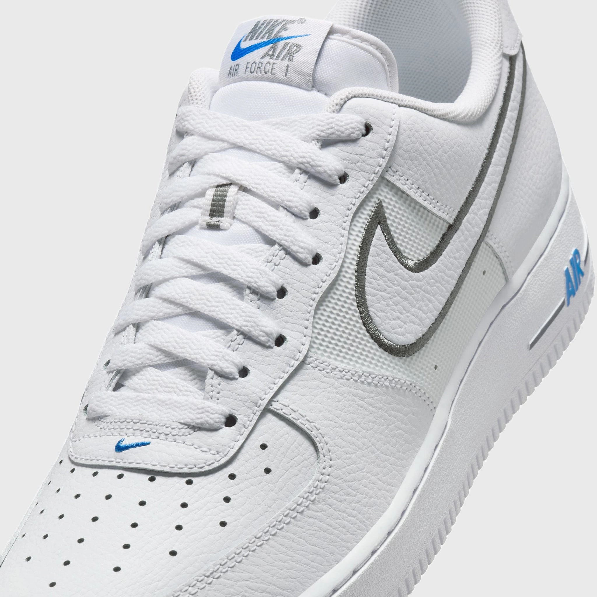 Nike Air Force 1 '07 White / Cool Grey - Photo Blue