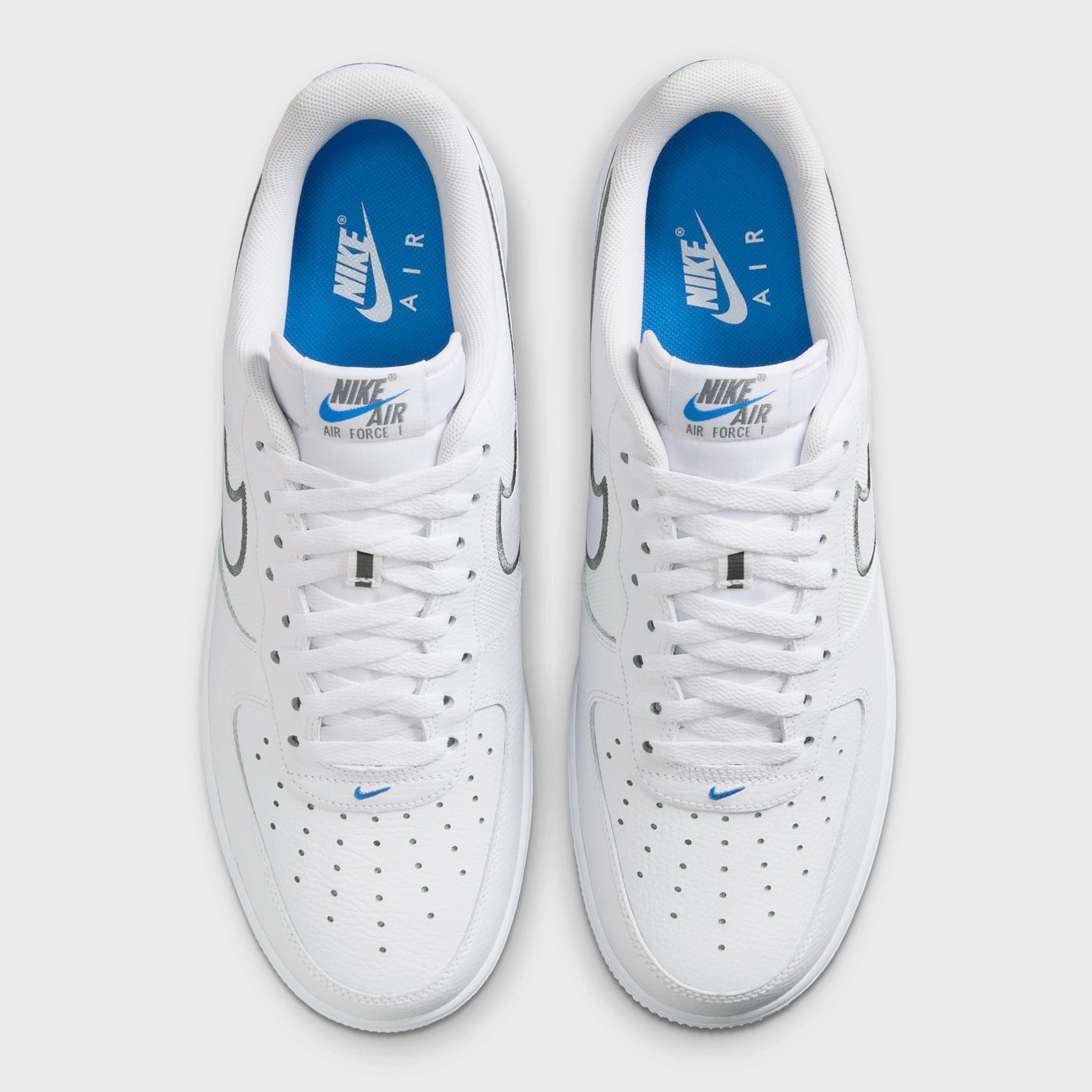 Nike Air Force 1 '07 White / Cool Grey - Photo Blue