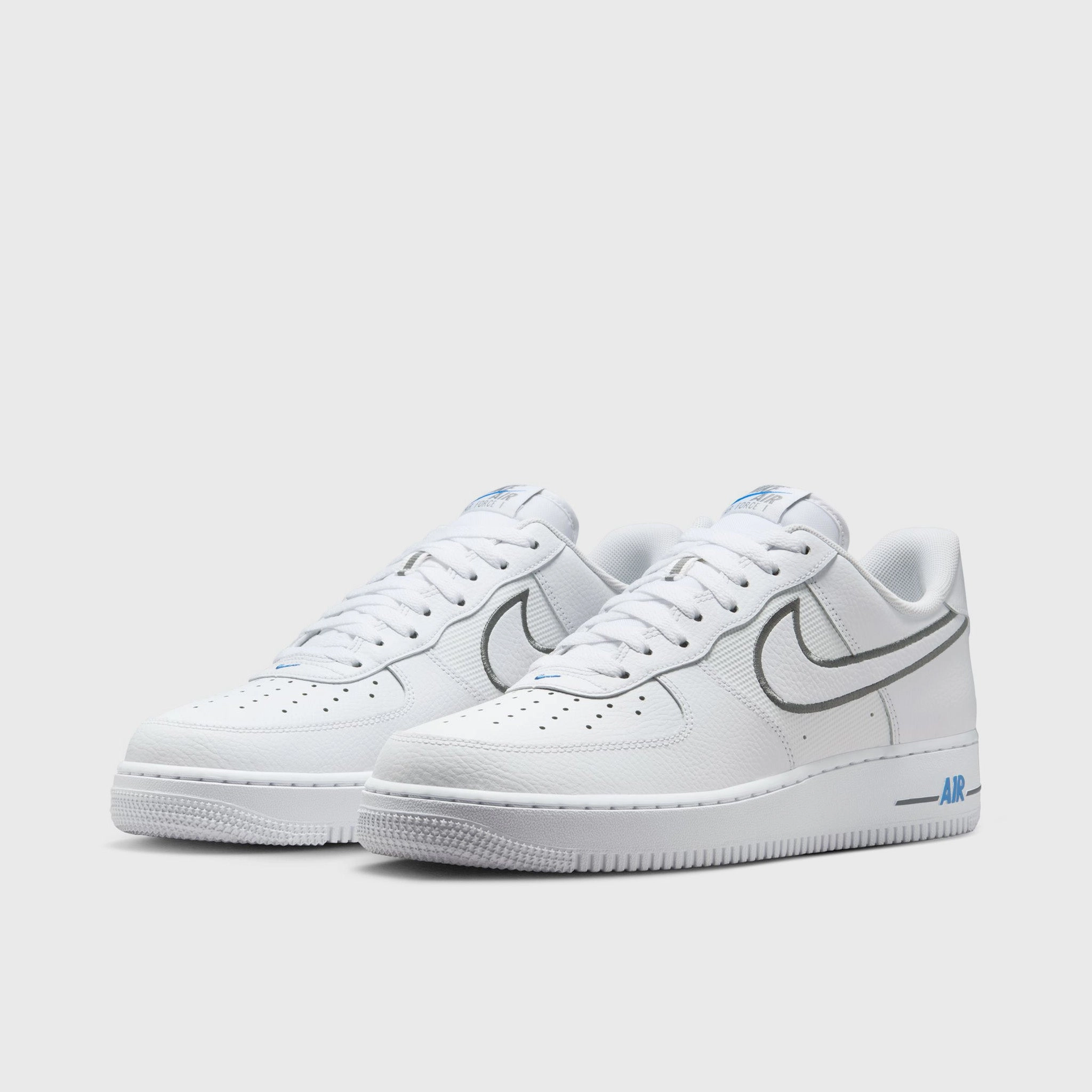Nike Air Force 1 '07 White / Cool Grey - Photo Blue