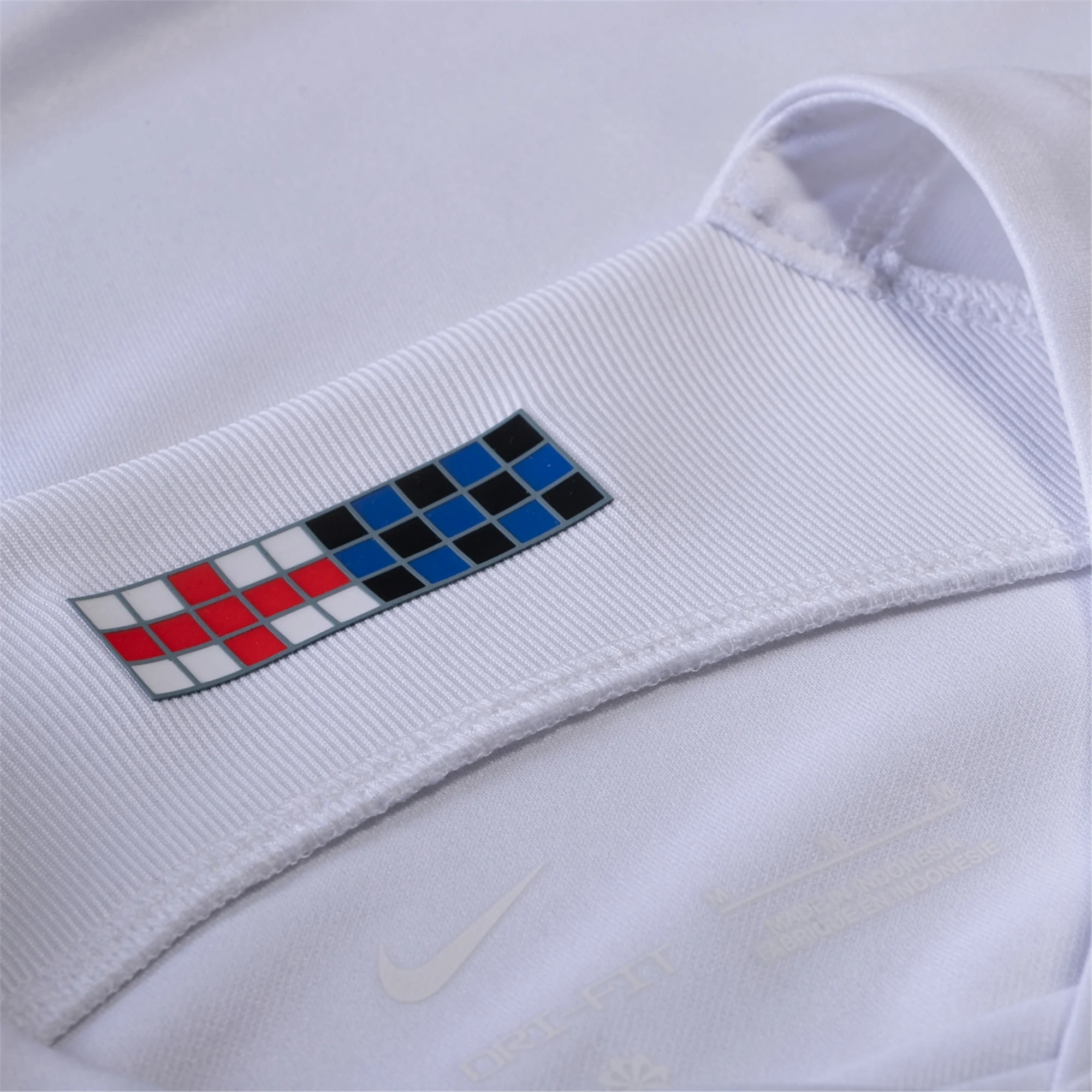 Nike Inter Milan Kristjan Asllani Away Jersey w/ Series A   Copa Italia Patches 23/24 (White/Lyon Blue)