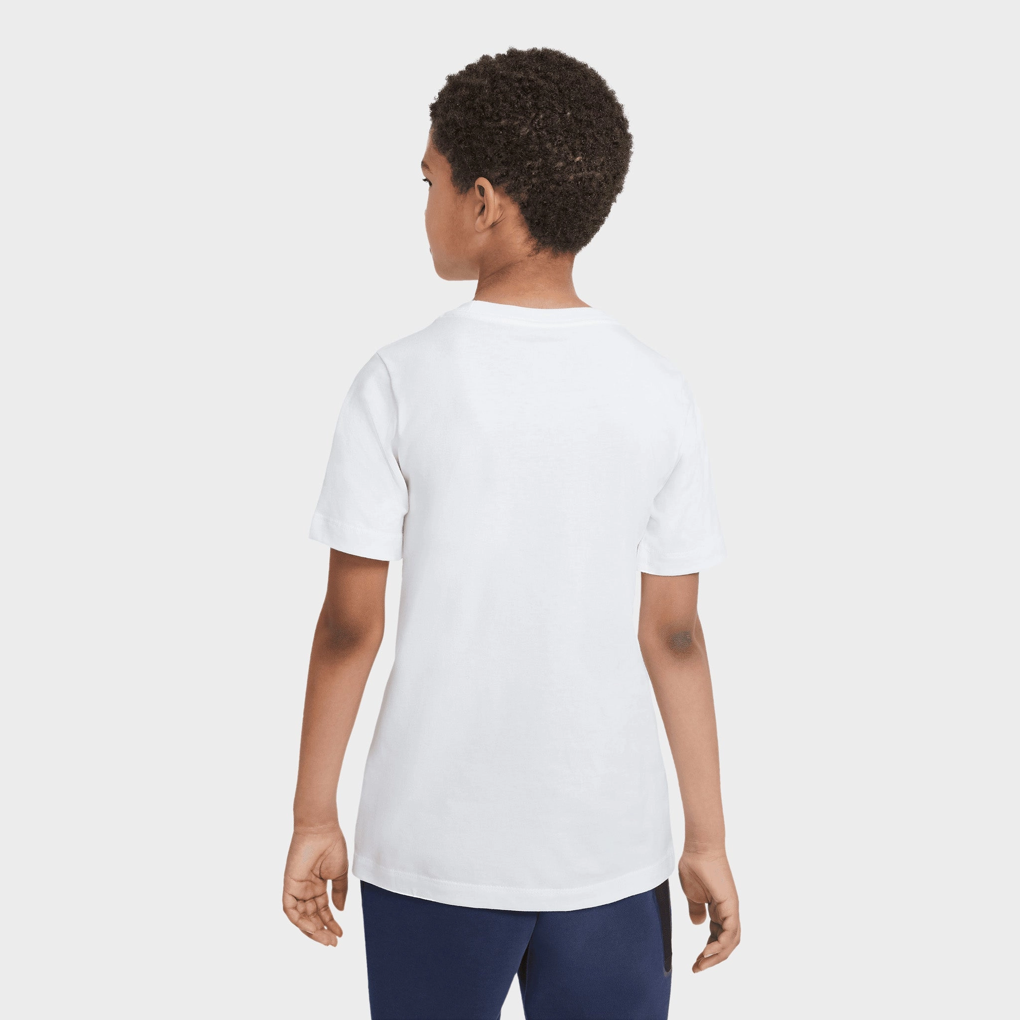 Nike Junior Boys' Sportswear Futura Icon T-shirt White / Obsidian - University Red