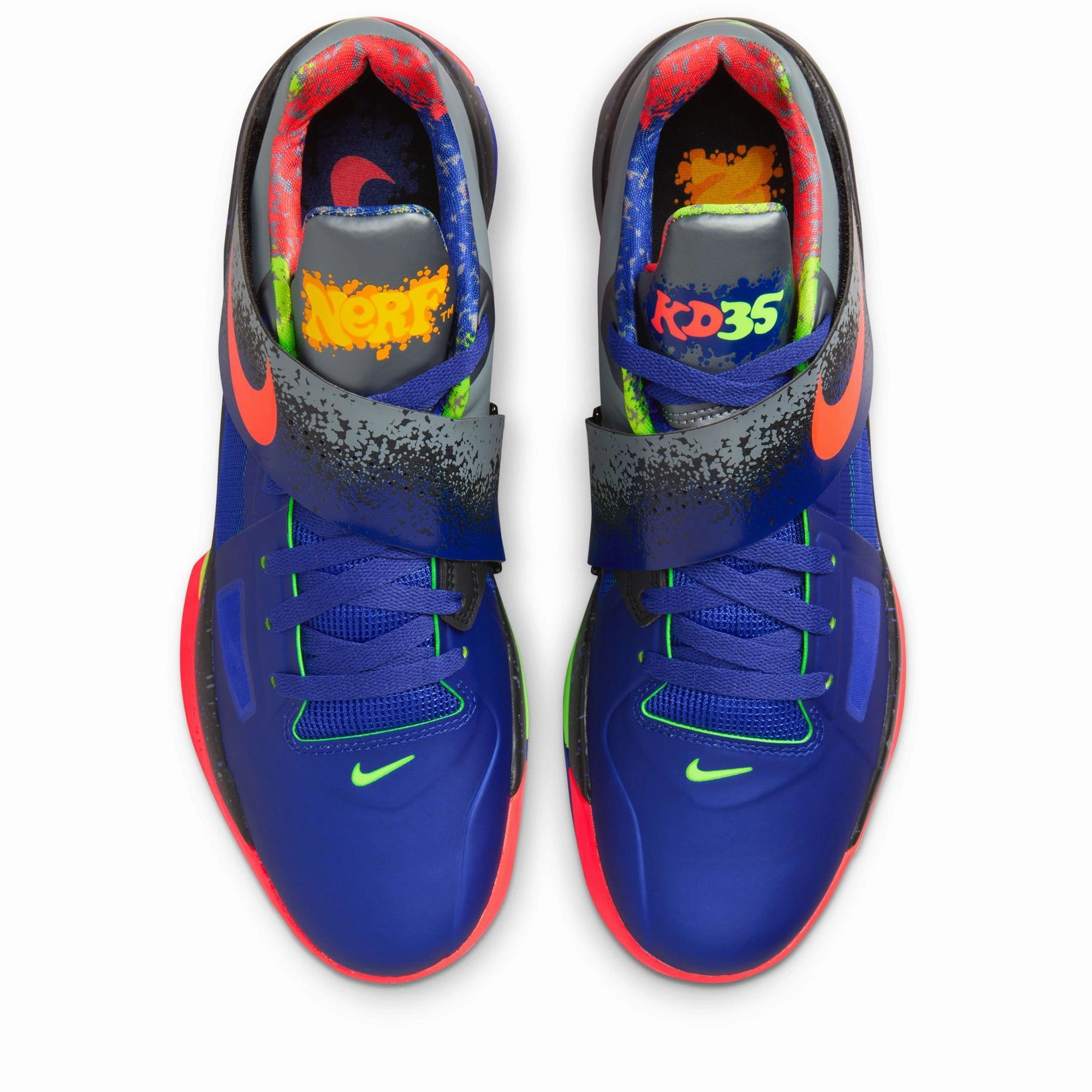 Nike KD 4 'Nerf' - Concord/Bright Crimson