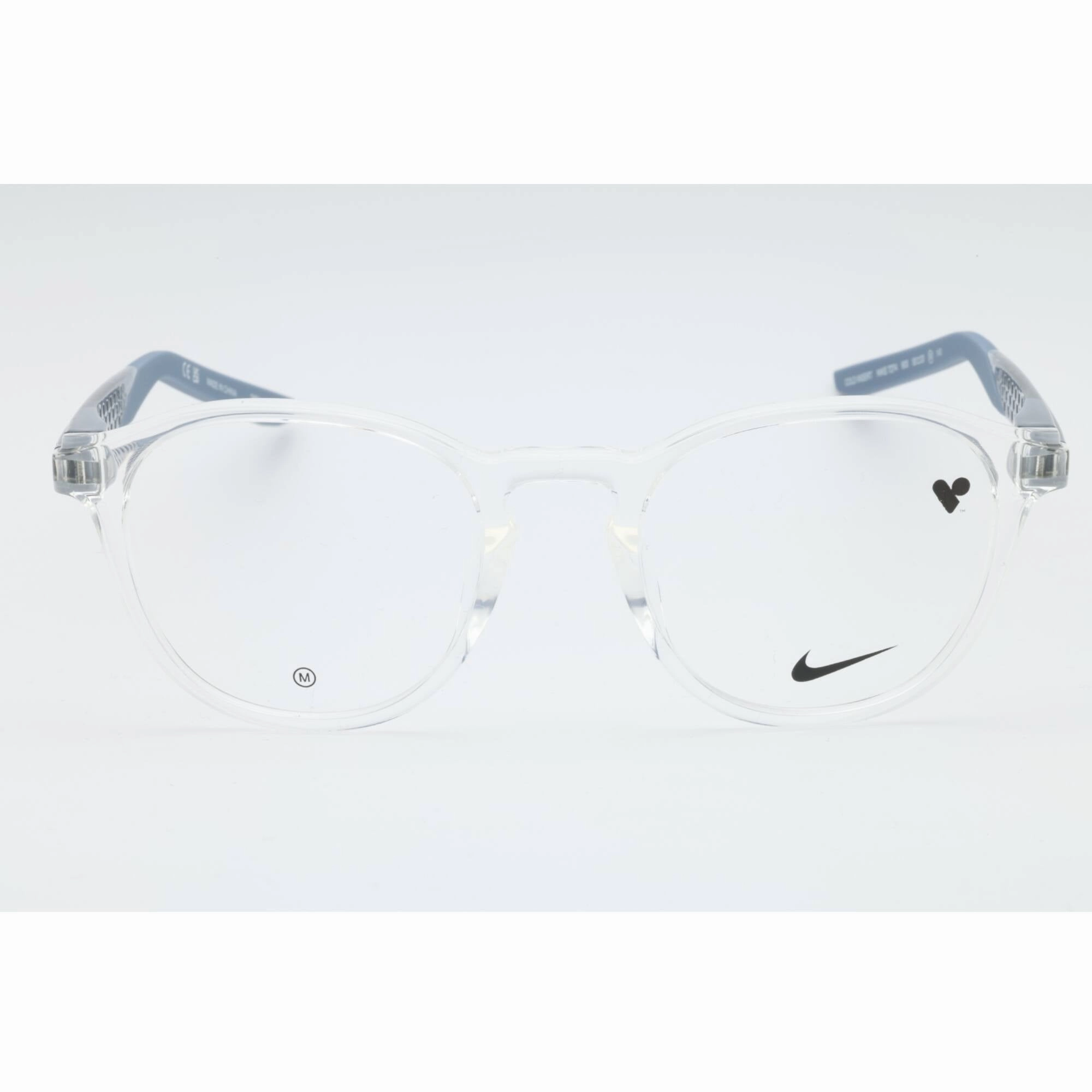 Nike Men's Eyeglasses - Clear Injected Propionate Round Full Rim Frame | NIKE 7274 900