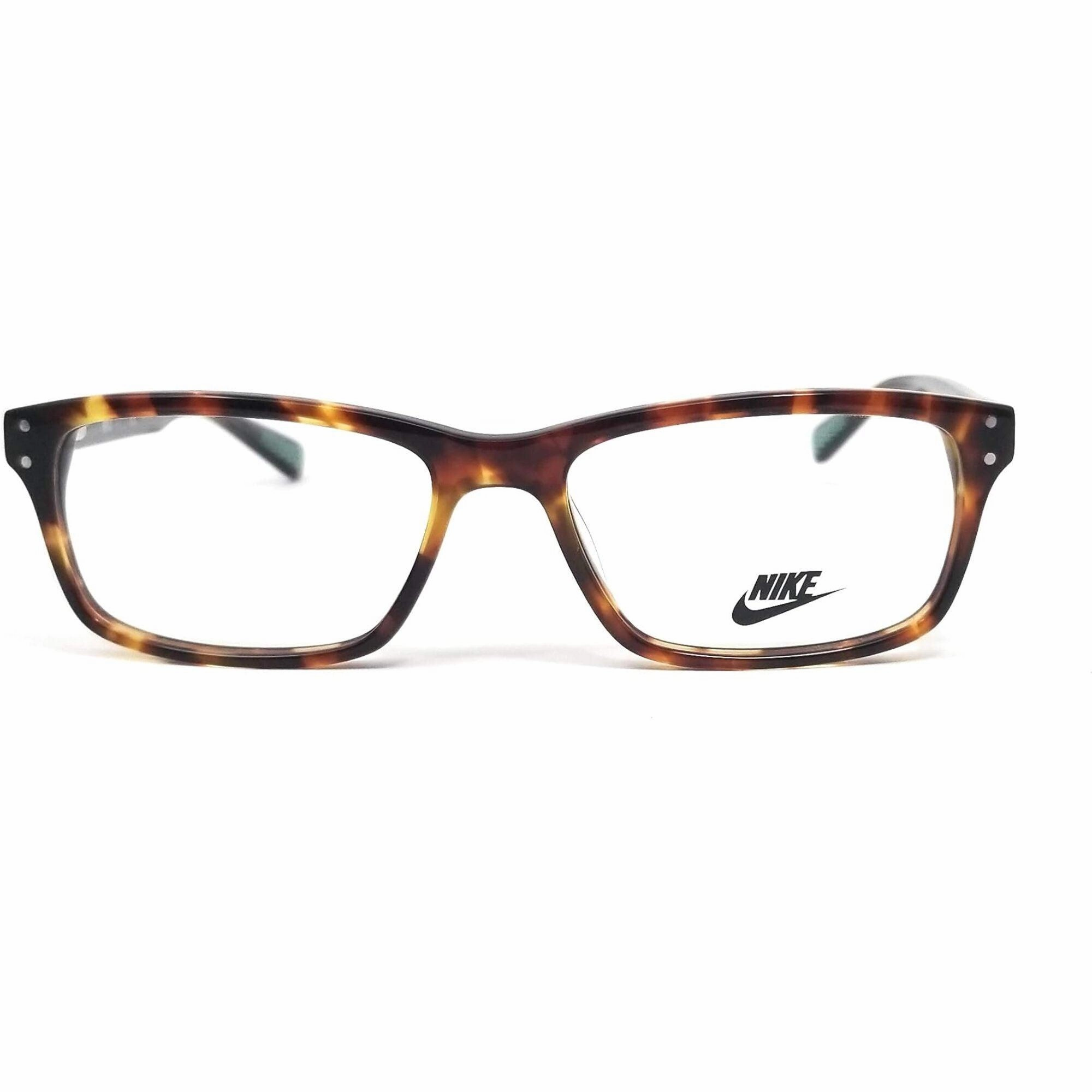 Nike Men's Eyeglasses - Matt Tort Anthracite Plastic Rectangular Frame | NIKE 7242 240
