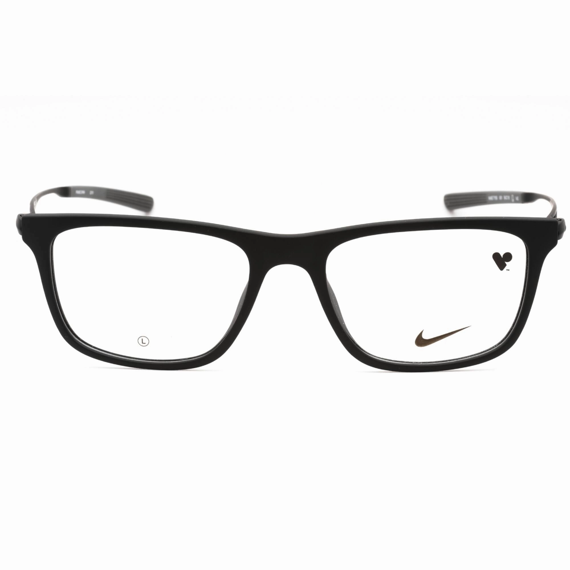 Nike Men's Eyeglasses - Matte Black Injected Propionate Full Rim Frame | NIKE 7150 001