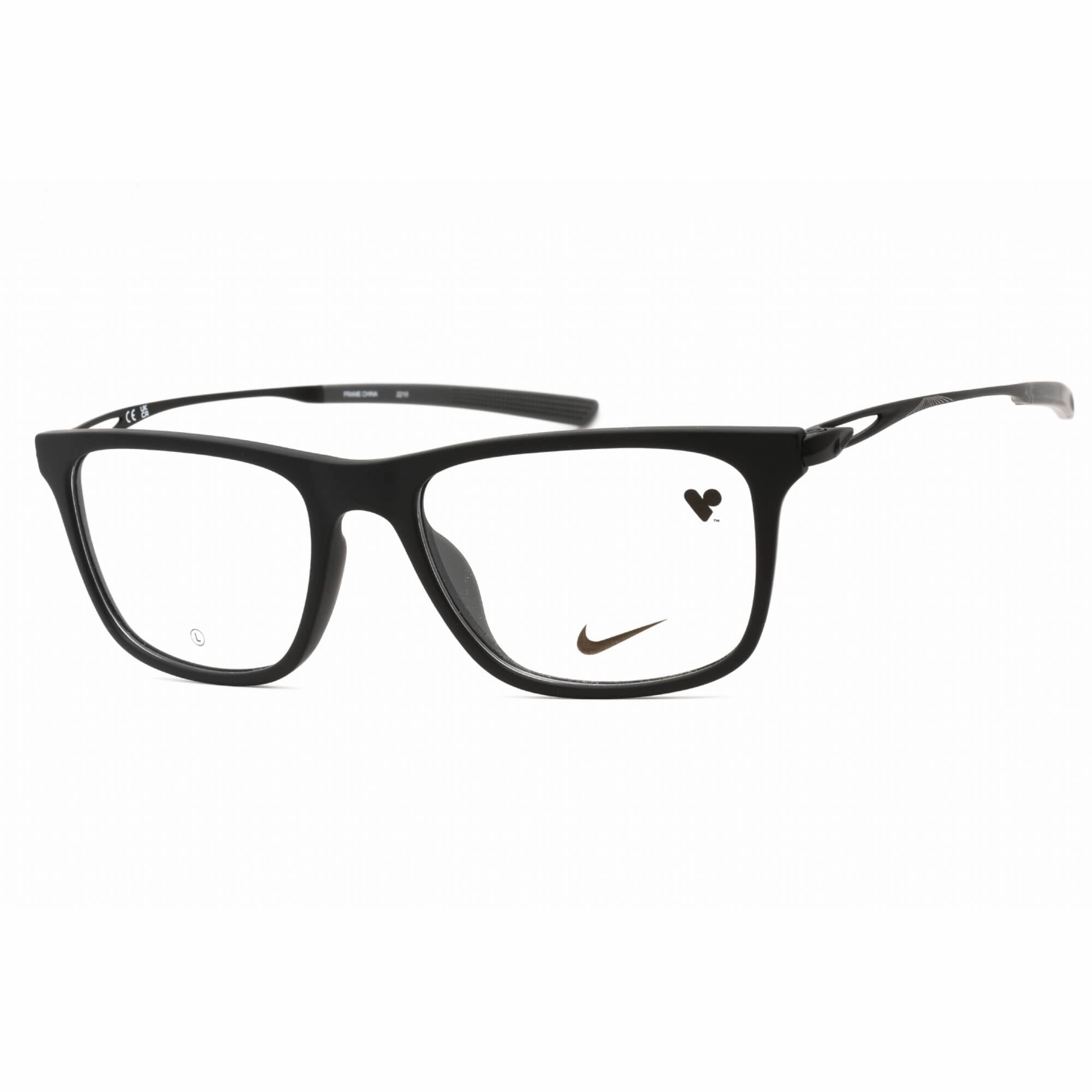 Nike Men's Eyeglasses - Matte Black Injected Propionate Full Rim Frame | NIKE 7150 001
