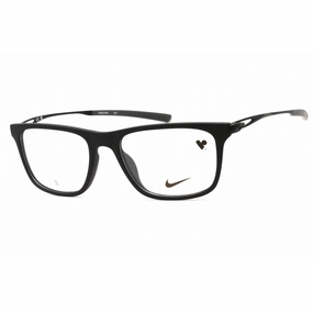 Nike Men's Eyeglasses - Matte Black Injected Propionate Full Rim Frame | NIKE 7150 001
