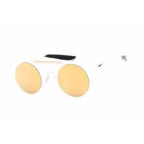 Nike Men's Sunglasses - Clear Plastic Round Frame | BANDIT RISE X KFB M CW6580 913