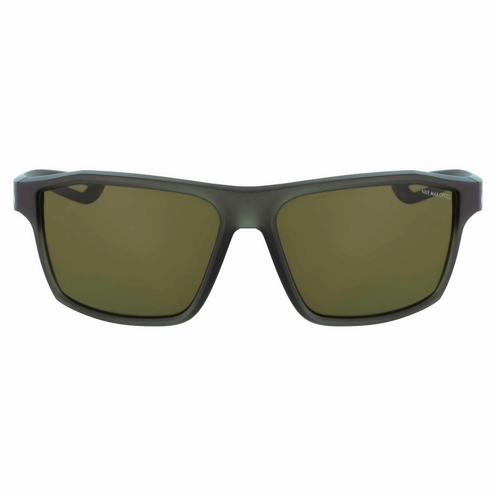Nike Men's Sunglasses - Khaki Lens Matte Cargo Rectangular Frame | Legend Mi 301