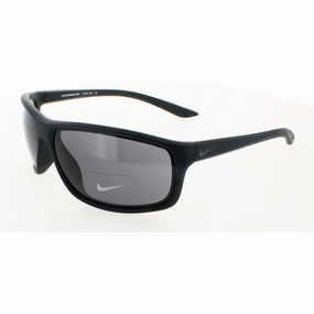 Nike Men's Sunglasses - Matte Black Plastic Wrap Around Frame | ADRENALINE EV11G 001