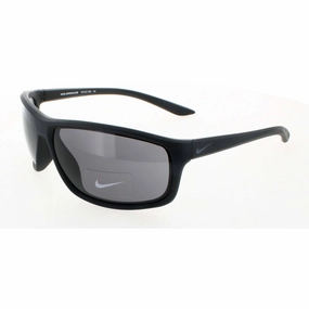 Nike Men's Sunglasses - Matte Black Plastic Wrap Around Frame | ADRENALINE EV11G 001