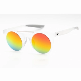 Nike Men's Sunglasses - Matte Clear/Black Plastic Round | NIKE BANDIT RISE DA3058 900