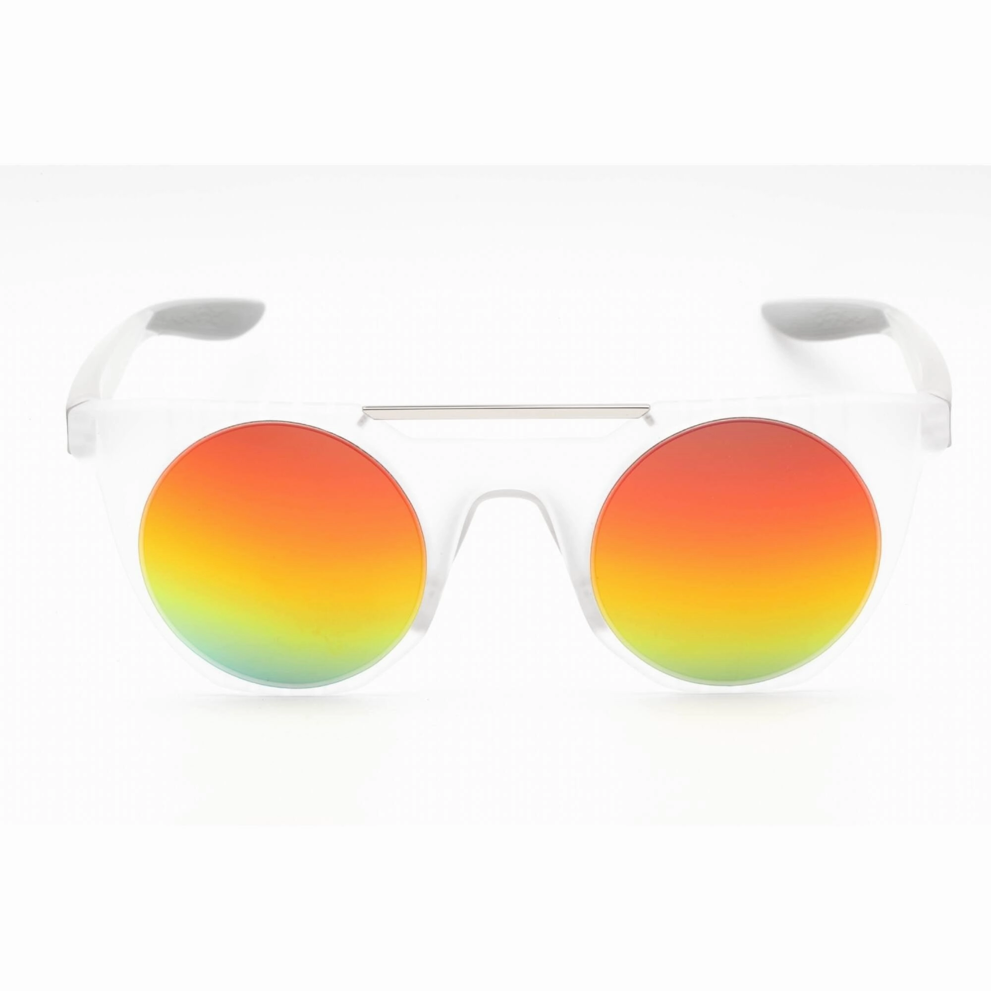 Nike Men's Sunglasses - Matte Clear/Black Plastic Round | NIKE BANDIT RISE DA3058 900