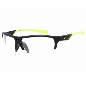 Nike Men's Sunglasses - Matte Obsidian Plastic Wraparound Shape Frame | RUN X2 D 457