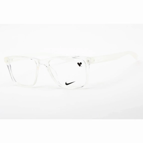 Nike Unisex Eyeglasses - Full Rim Rectangular Clear Plastic Frame | NIKE 7300 900