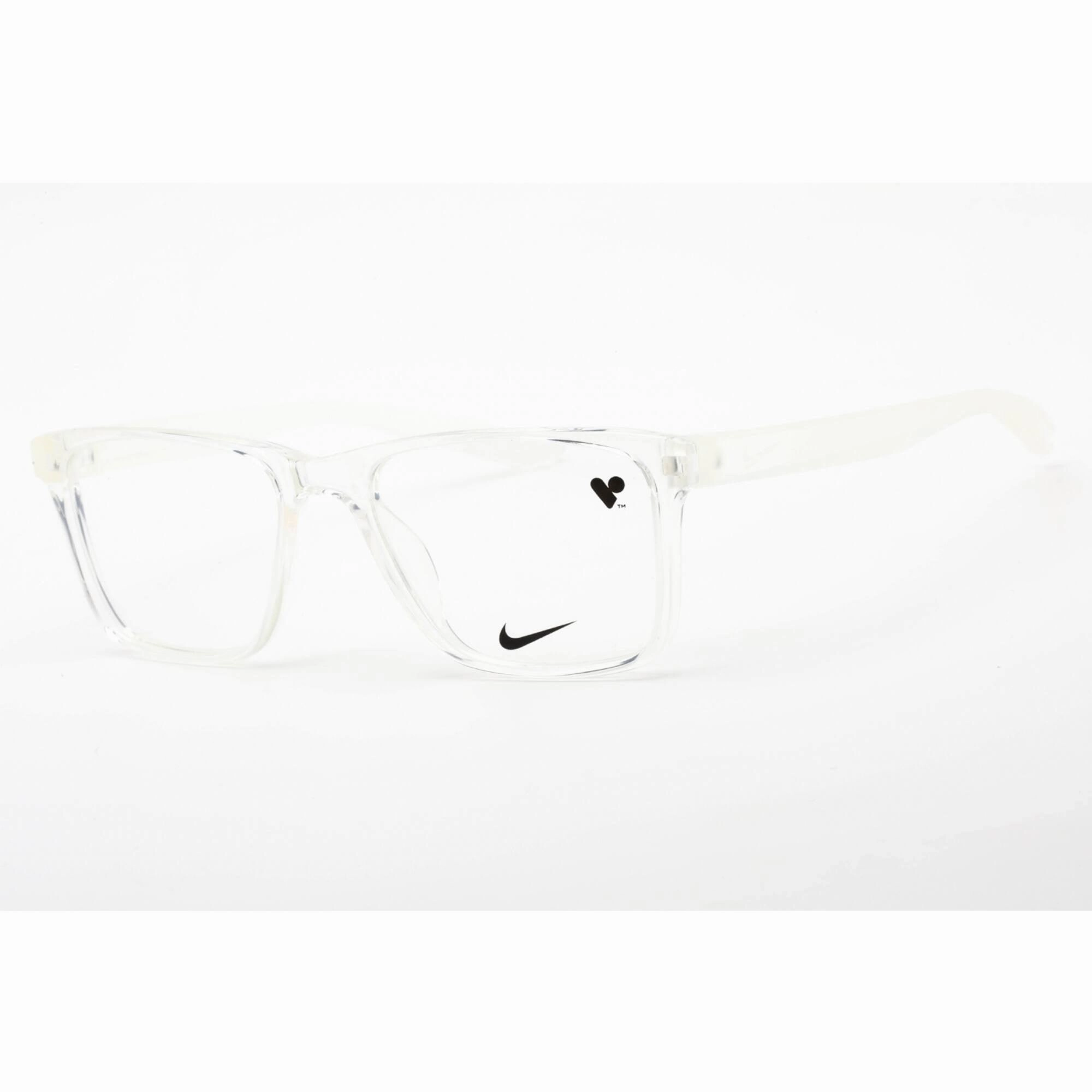 Nike Unisex Eyeglasses - Full Rim Rectangular Clear Plastic Frame | NIKE 7300 900