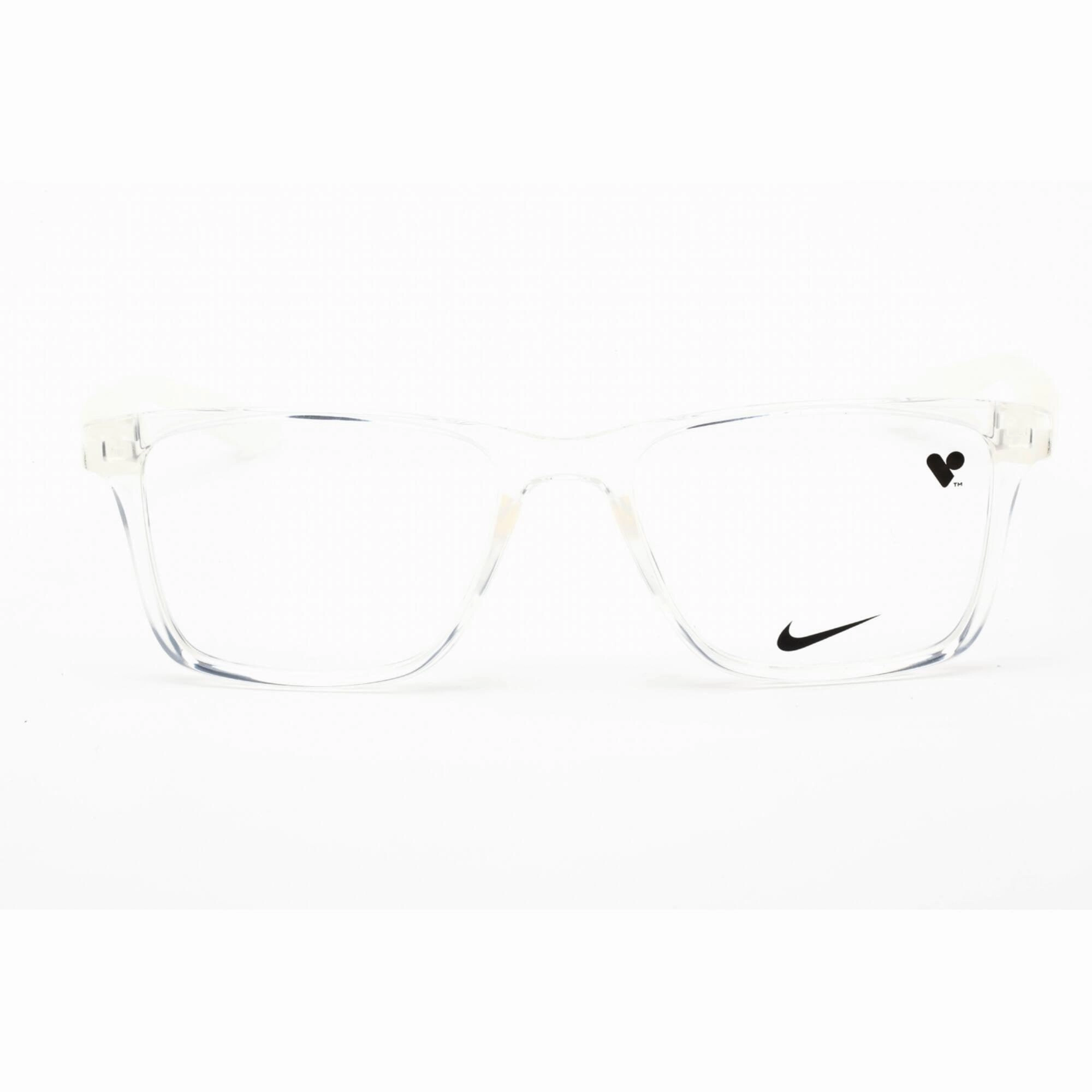 Nike Unisex Eyeglasses - Full Rim Rectangular Clear Plastic Frame | NIKE 7300 900