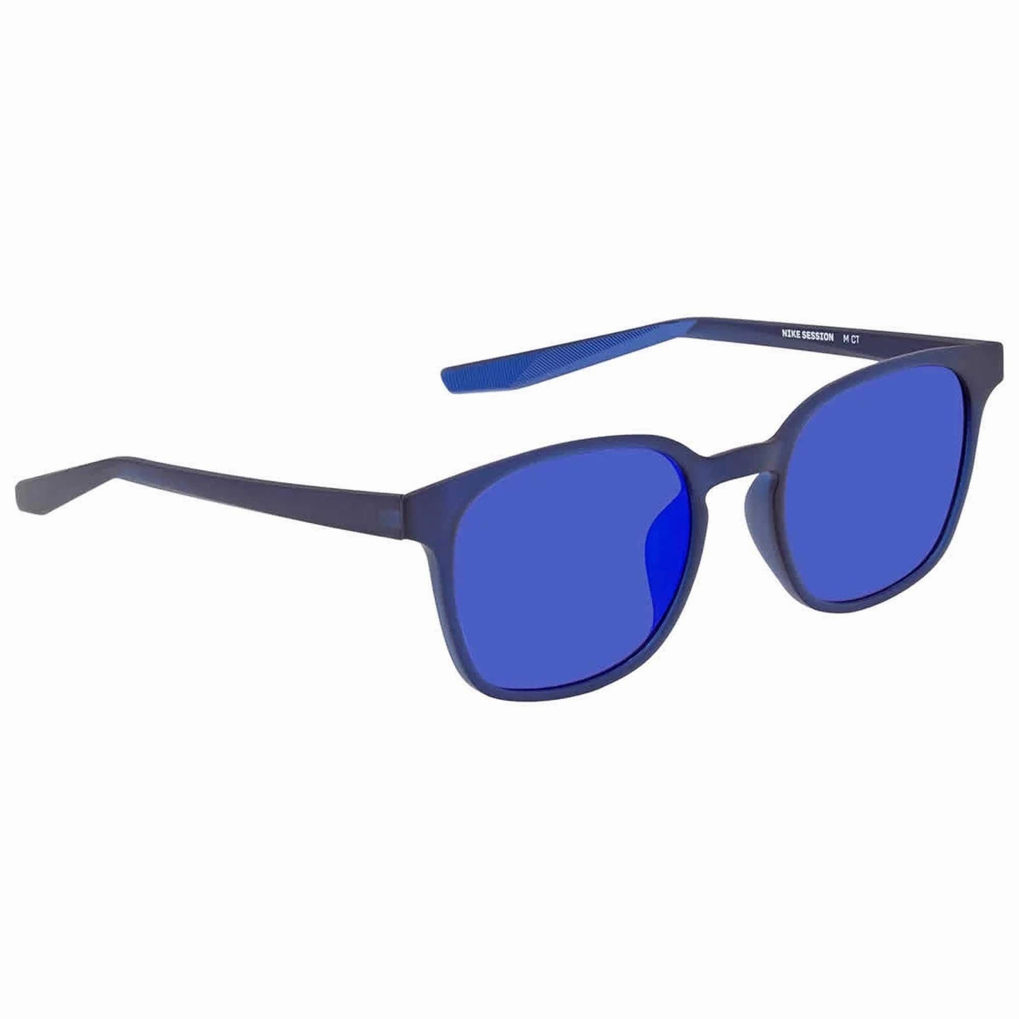Nike Unisex Sunglasses - Ultraviolet Mirror Lens Square Frame | SESSION M CT8128 416