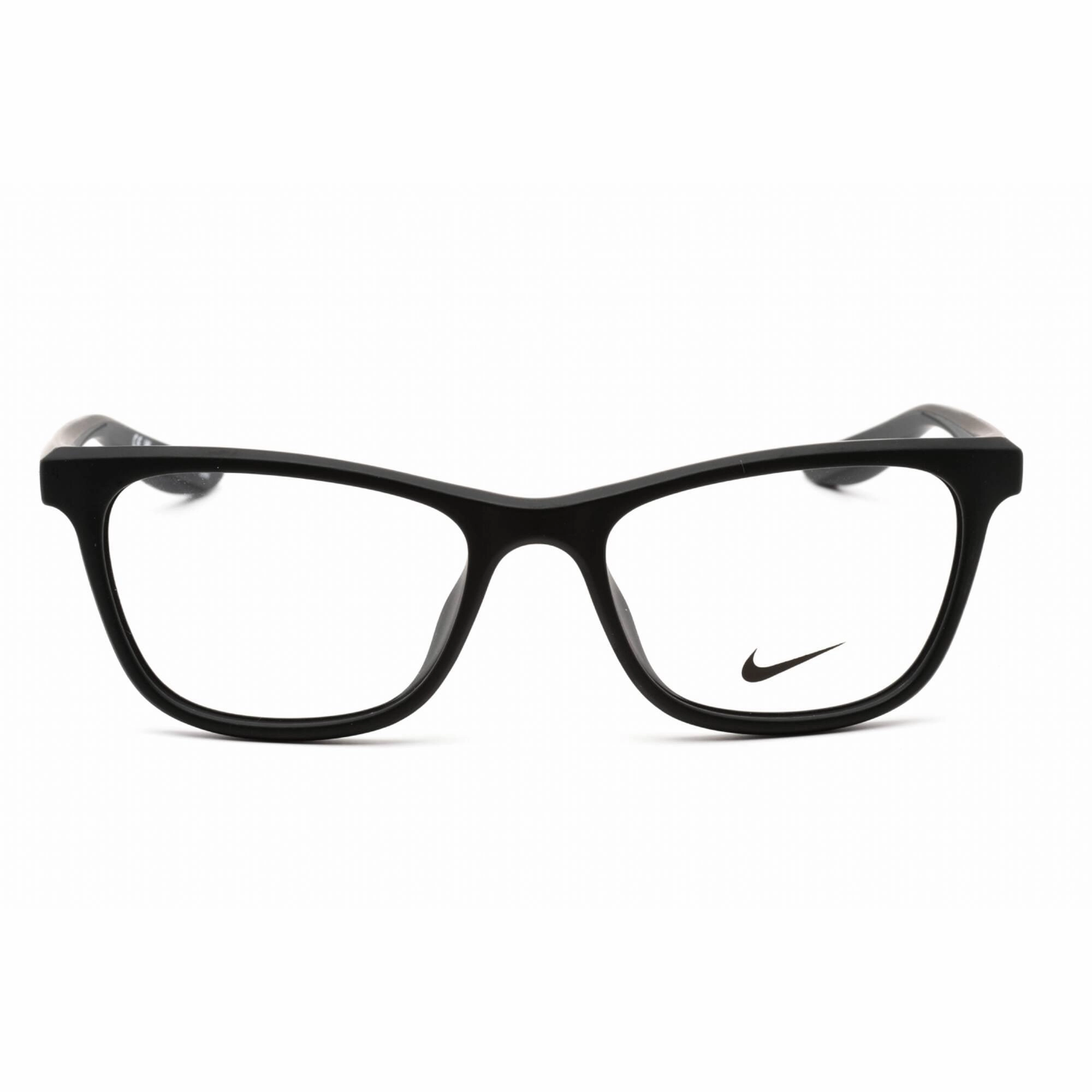 Nike Women's Eyeglasses - Full Rim Cat Eye Matte Black Plastic Frame | NIKE 7047 001