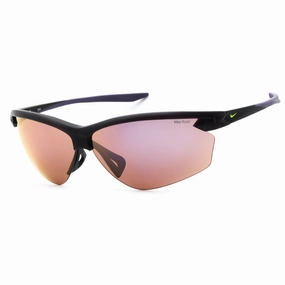 Nike Women's Sunglasses - Matte Cave Purple Half Rim Frame | NIKE VICTORY E DV2144 540