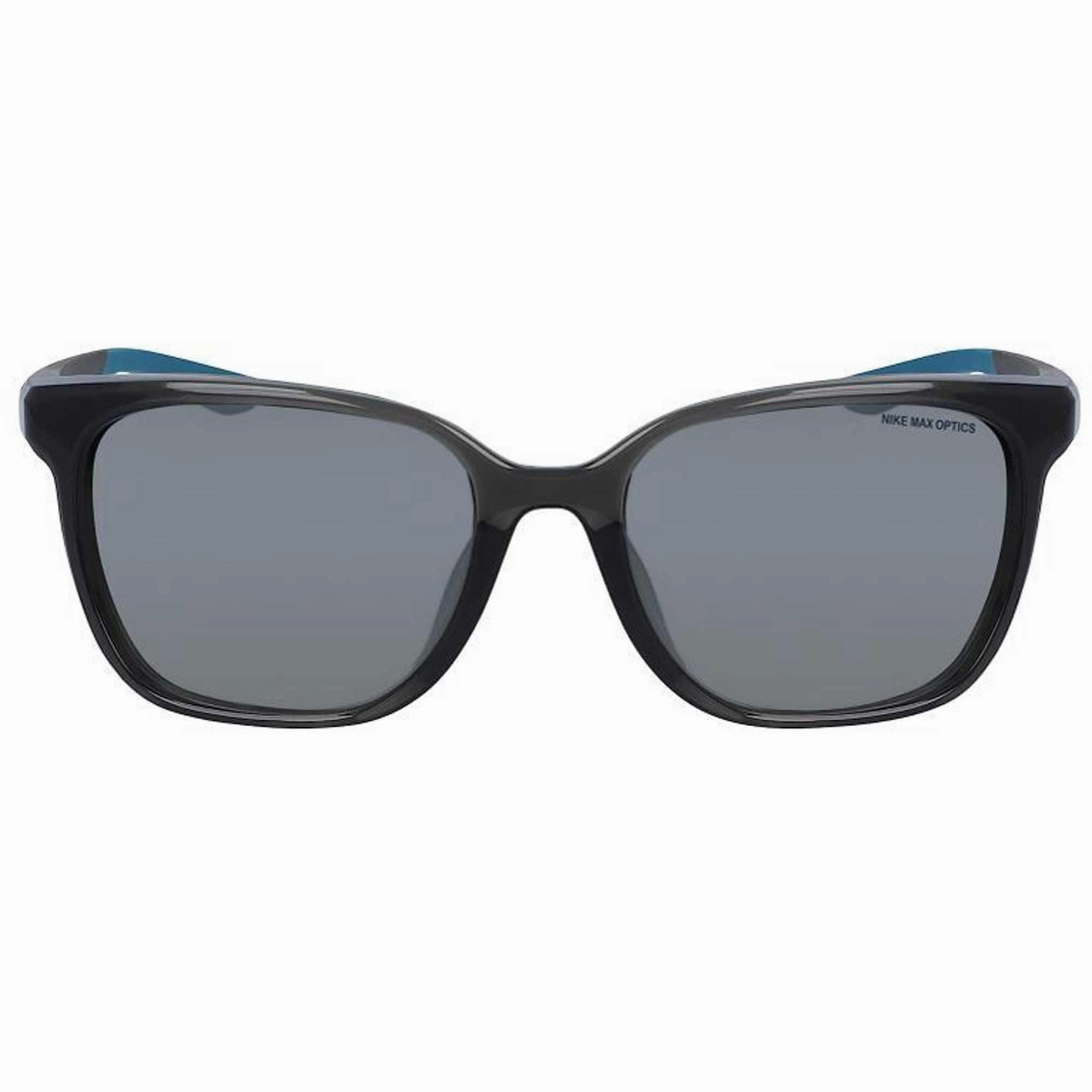Nike Women's Sunglasses - Silver Flash Lens Tr90 Square Frame | SENTIMENT CT7886 060