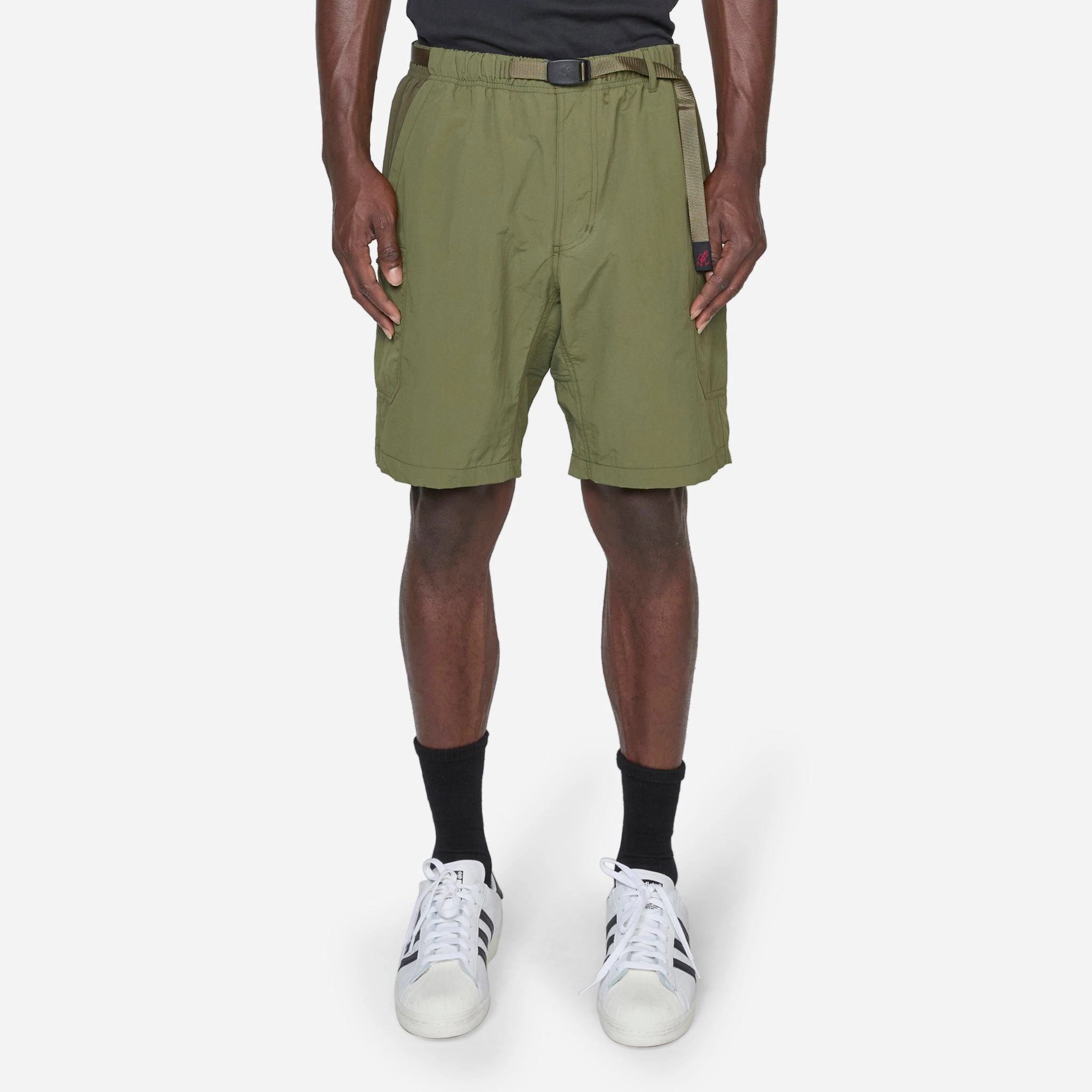 Nylon Utility Short Olive | Dark Olive