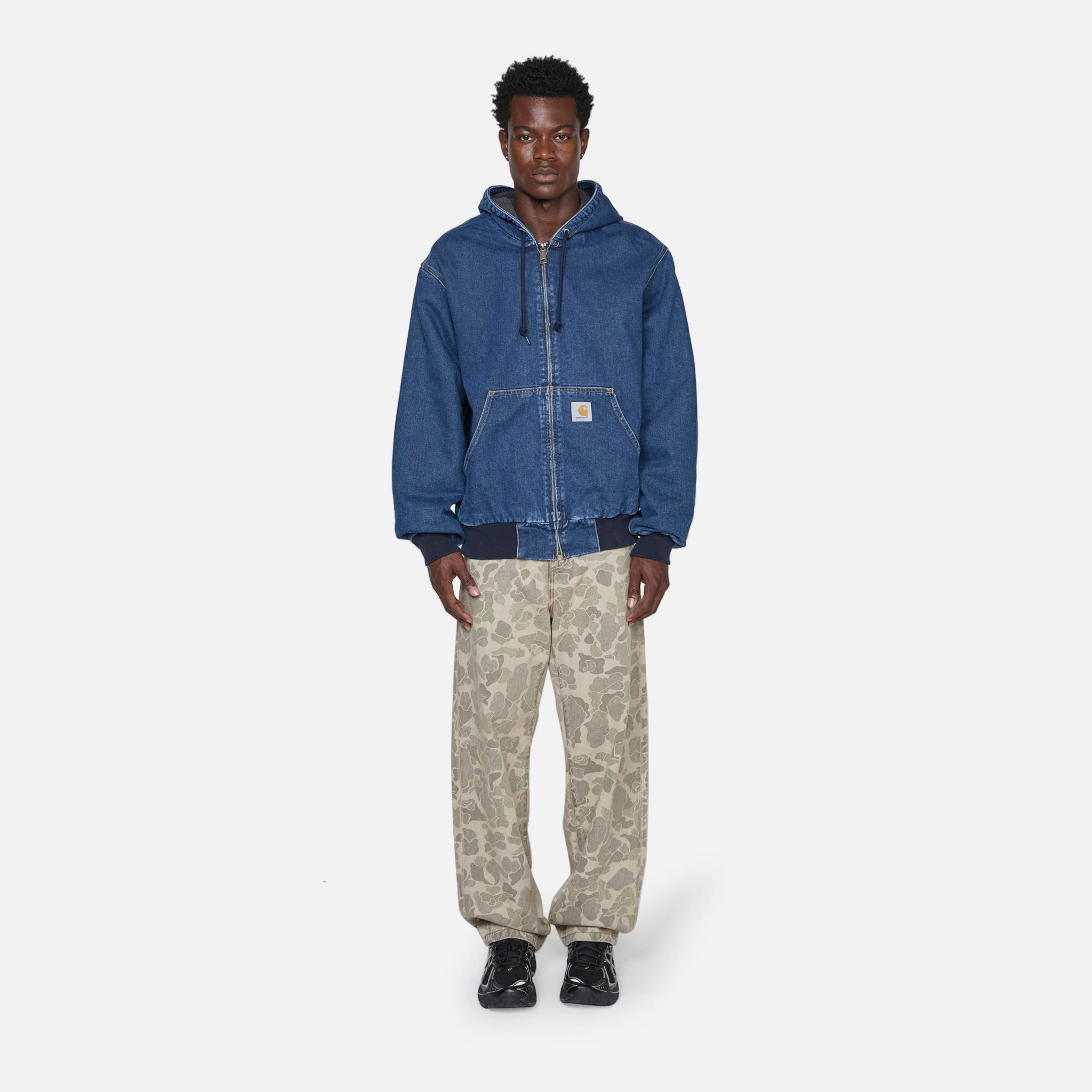 OG Active Jacket Blue Stone Washed