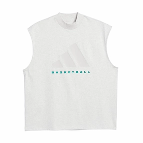 One Basketball Sleeveless Tee 'Grey One'