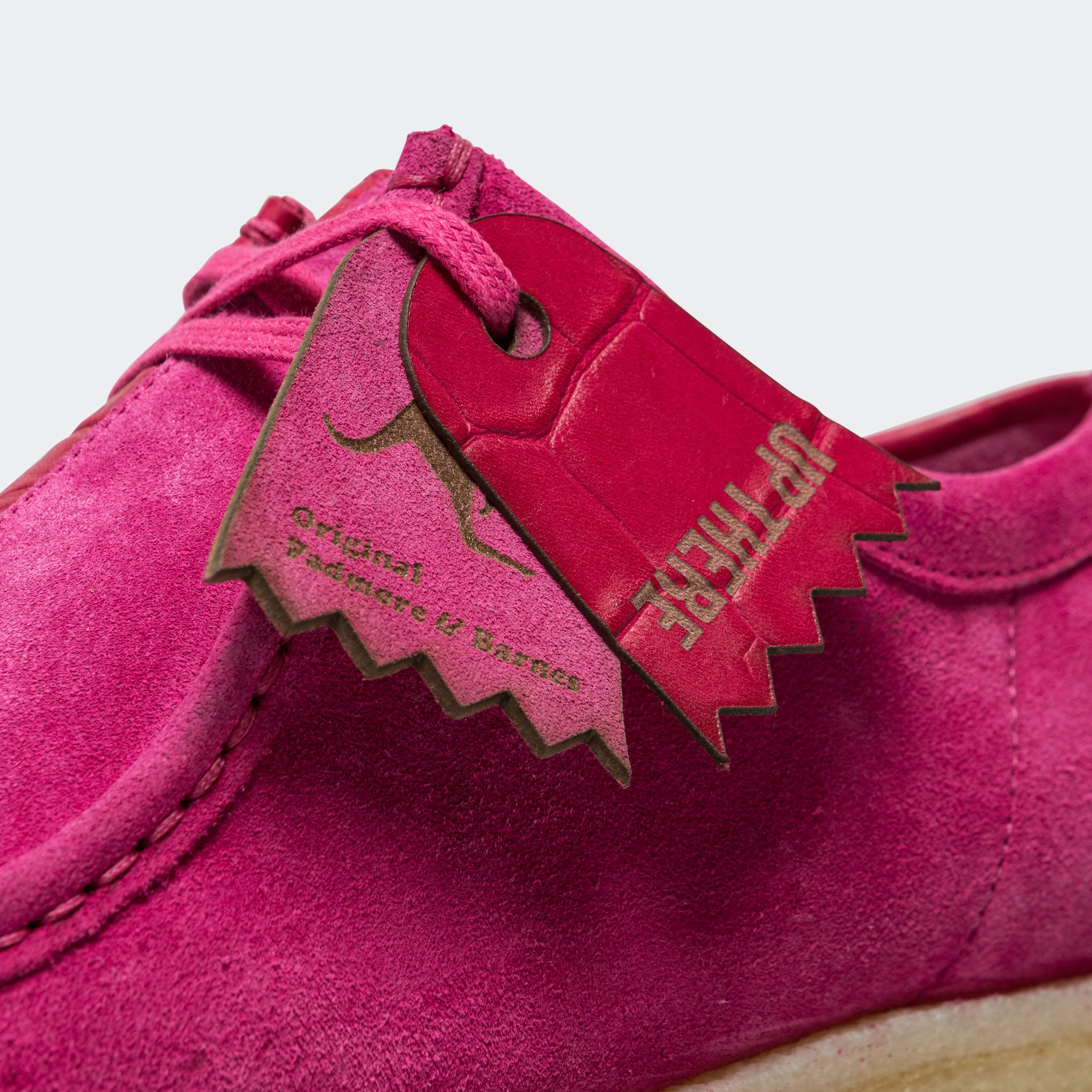 P204 × UP THERE - Pink Suede/Pink Croc