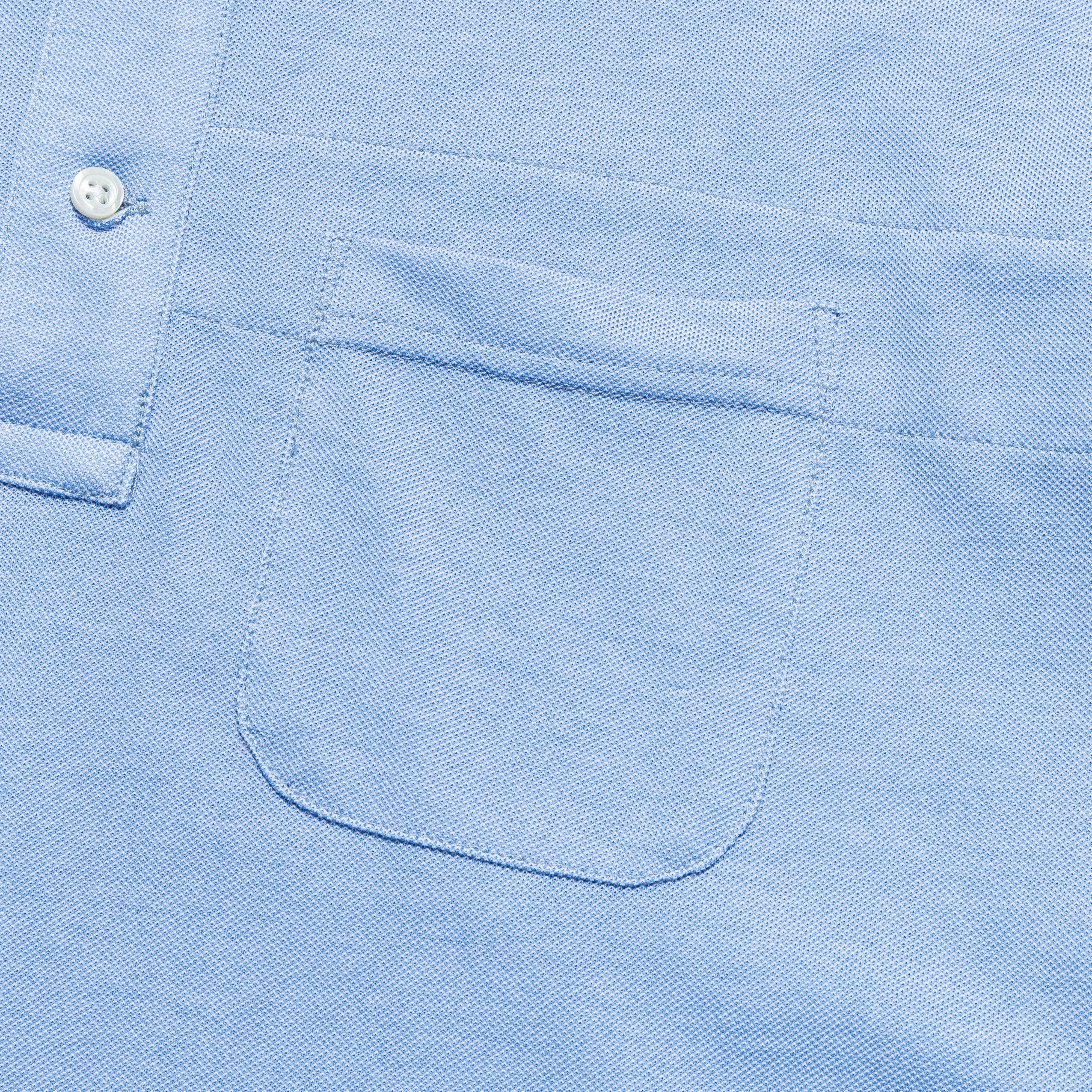 Polo Shirt Combo - Lt. Blue Cotton Pique