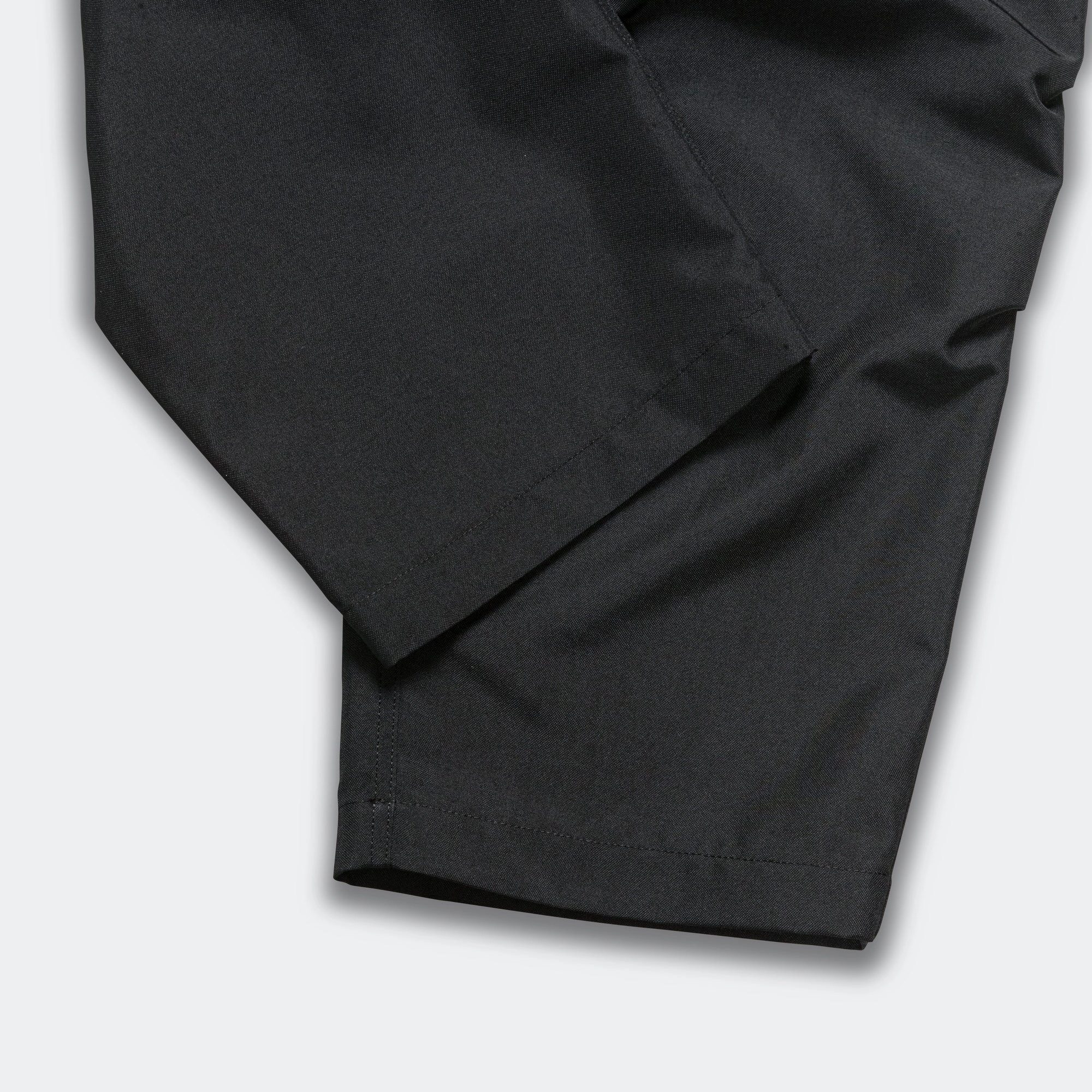 Polyester Matte Cloth Cargo Pants - Black/Black