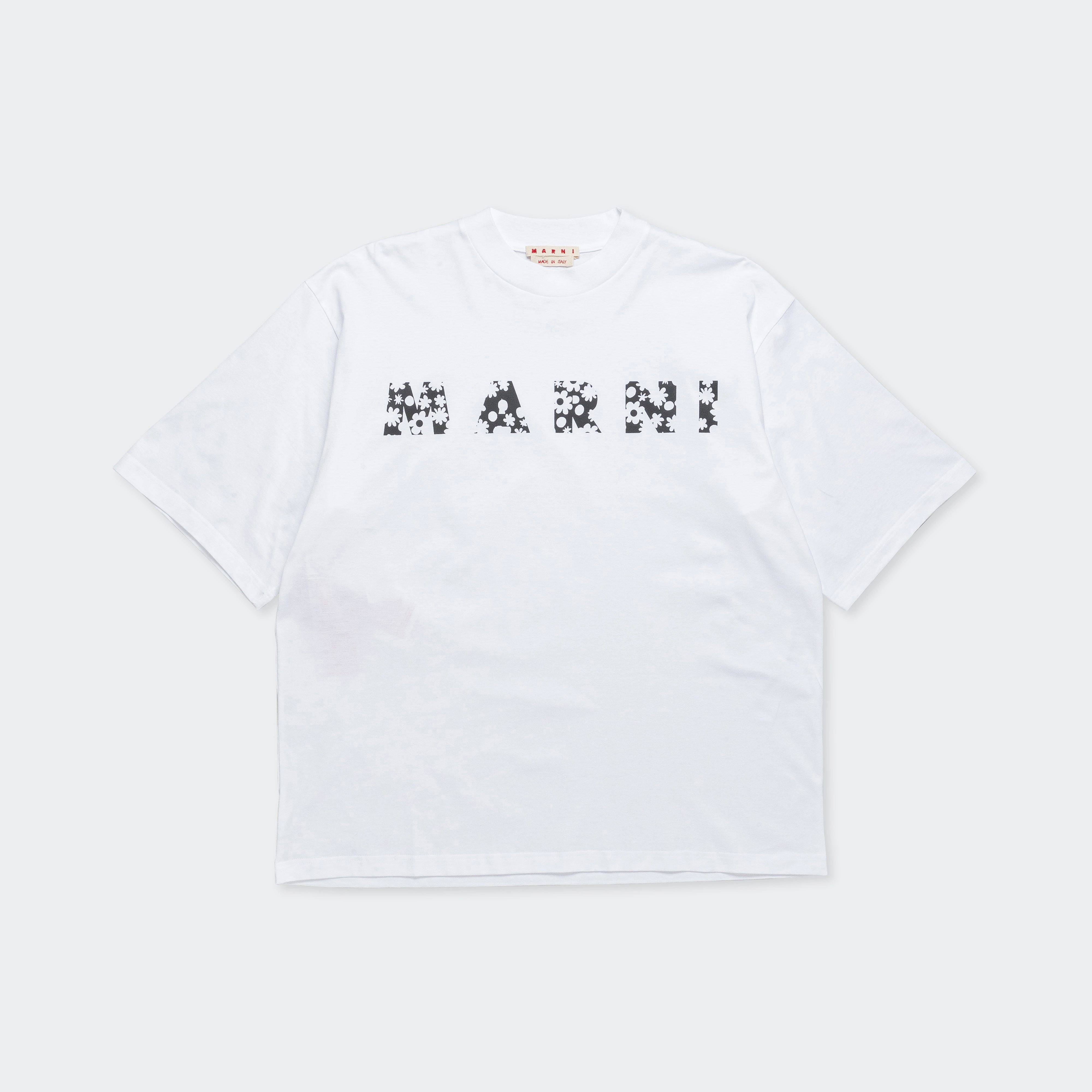 Pop Fields Logo T-Shirt - LilyWhite