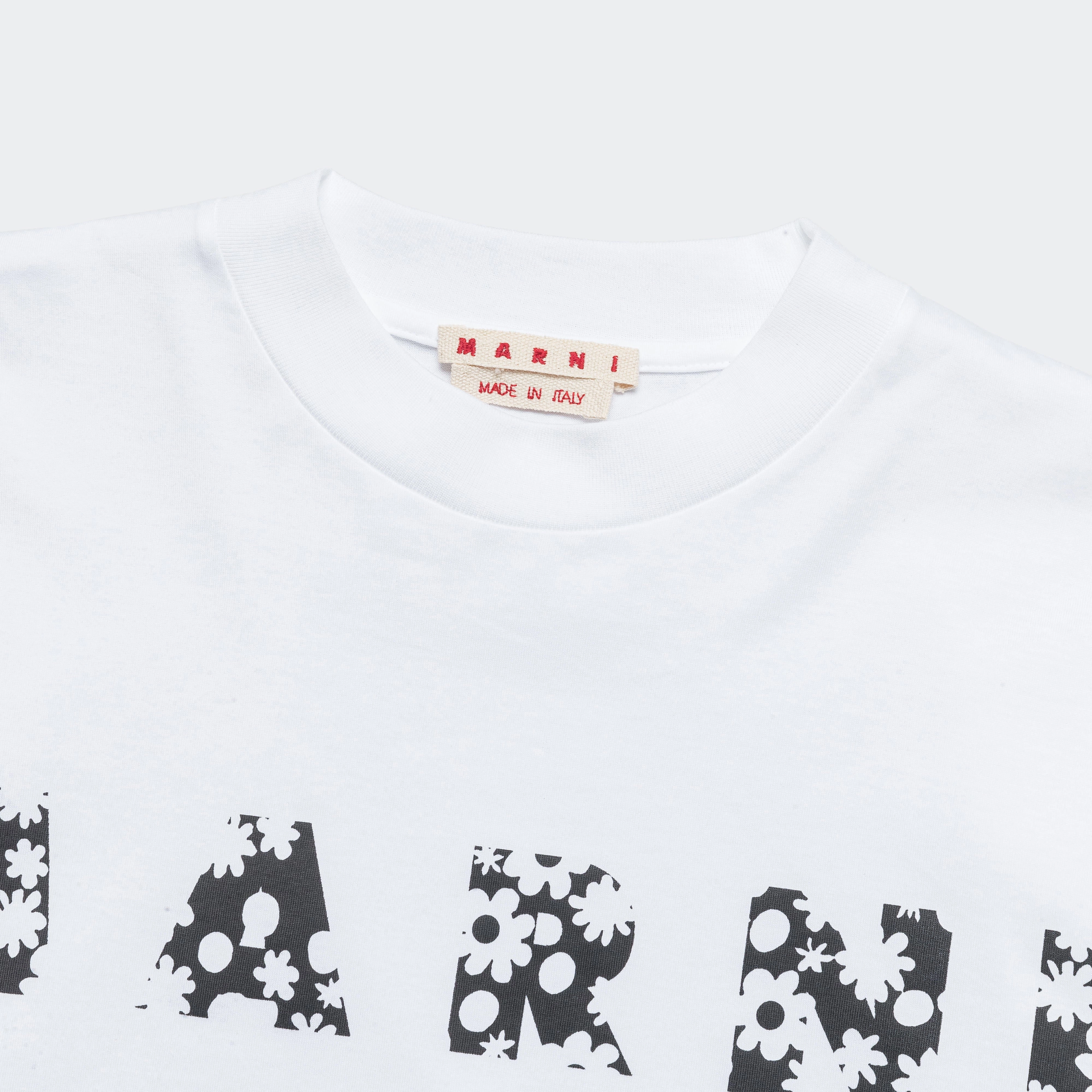 Pop Fields Logo T-Shirt - LilyWhite