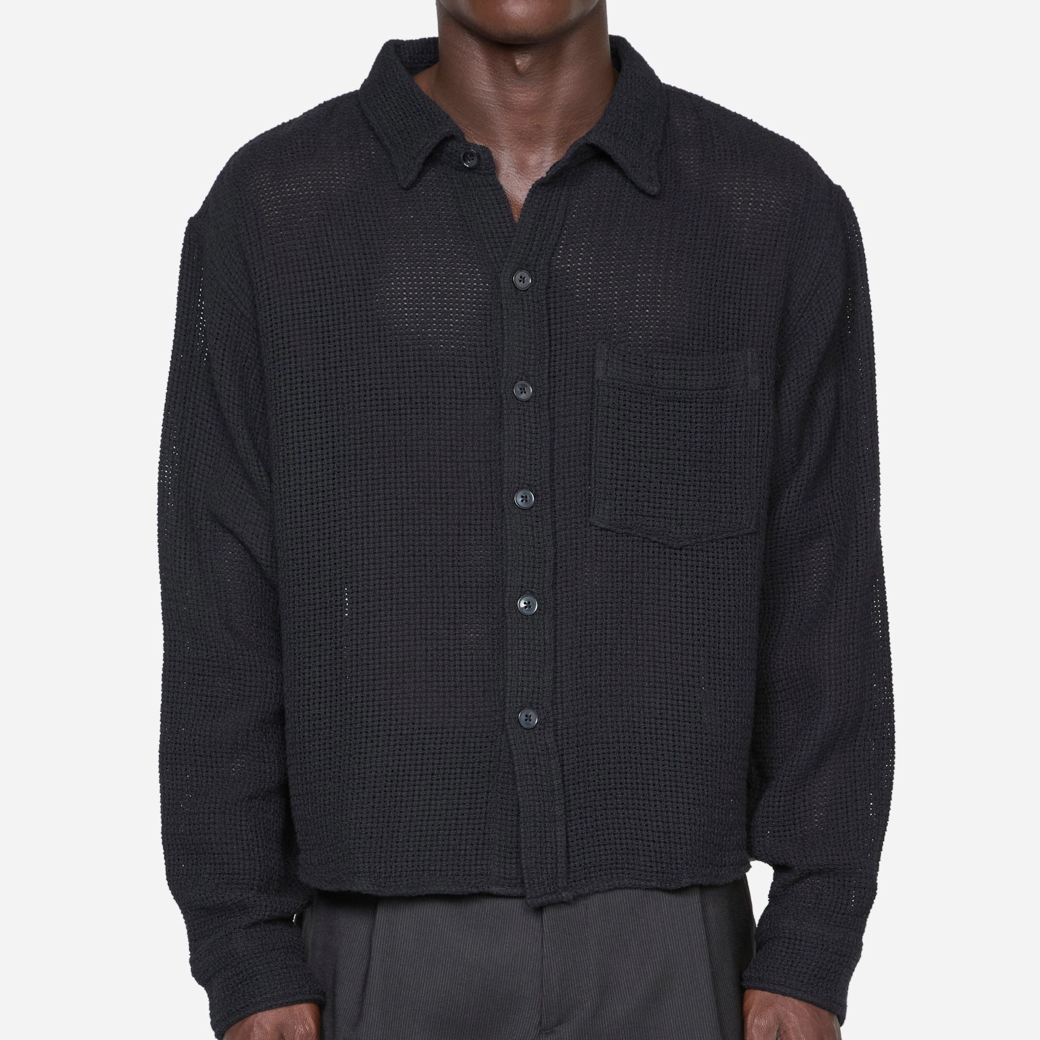 Priority Shirt Black Natté
