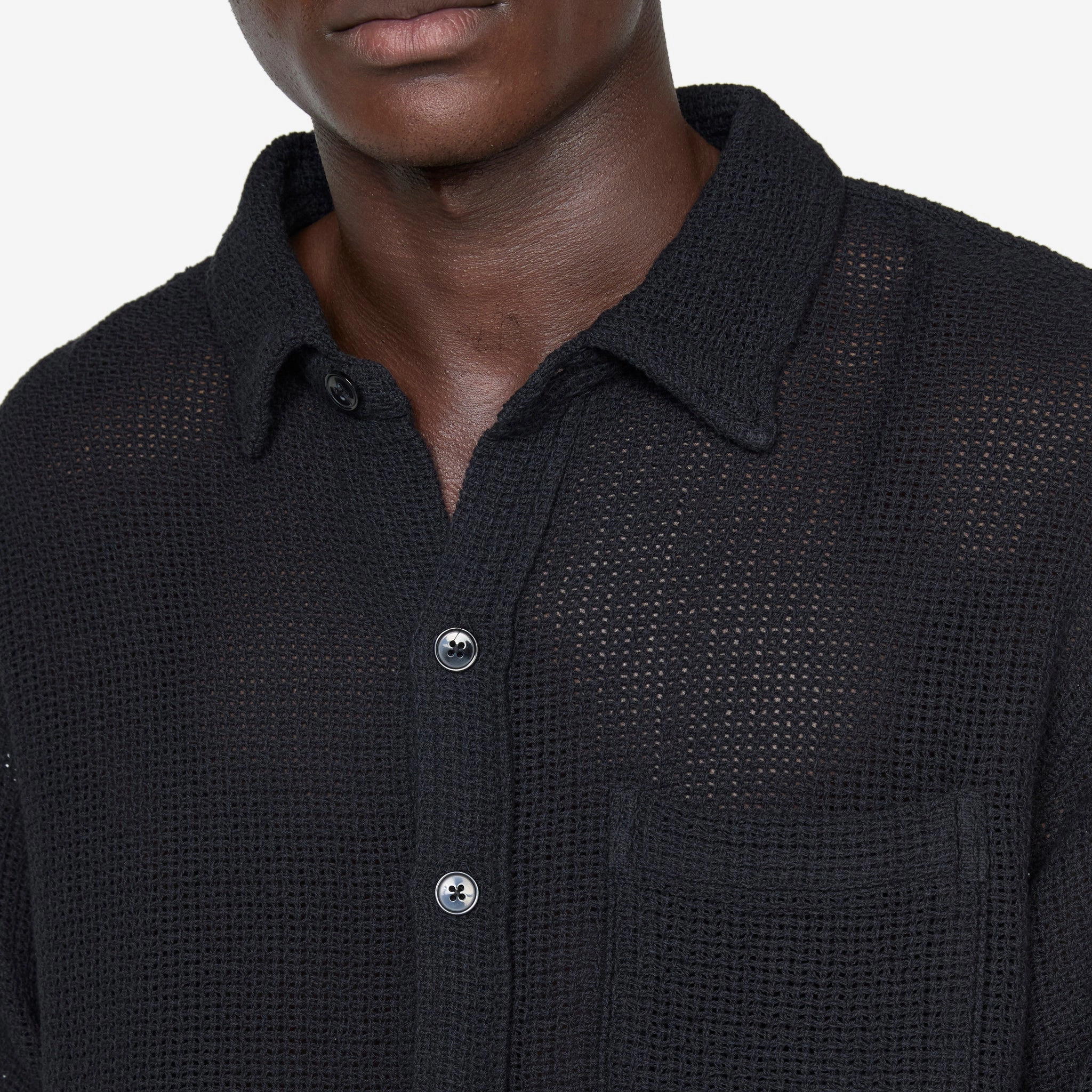 Priority Shirt Black Natté