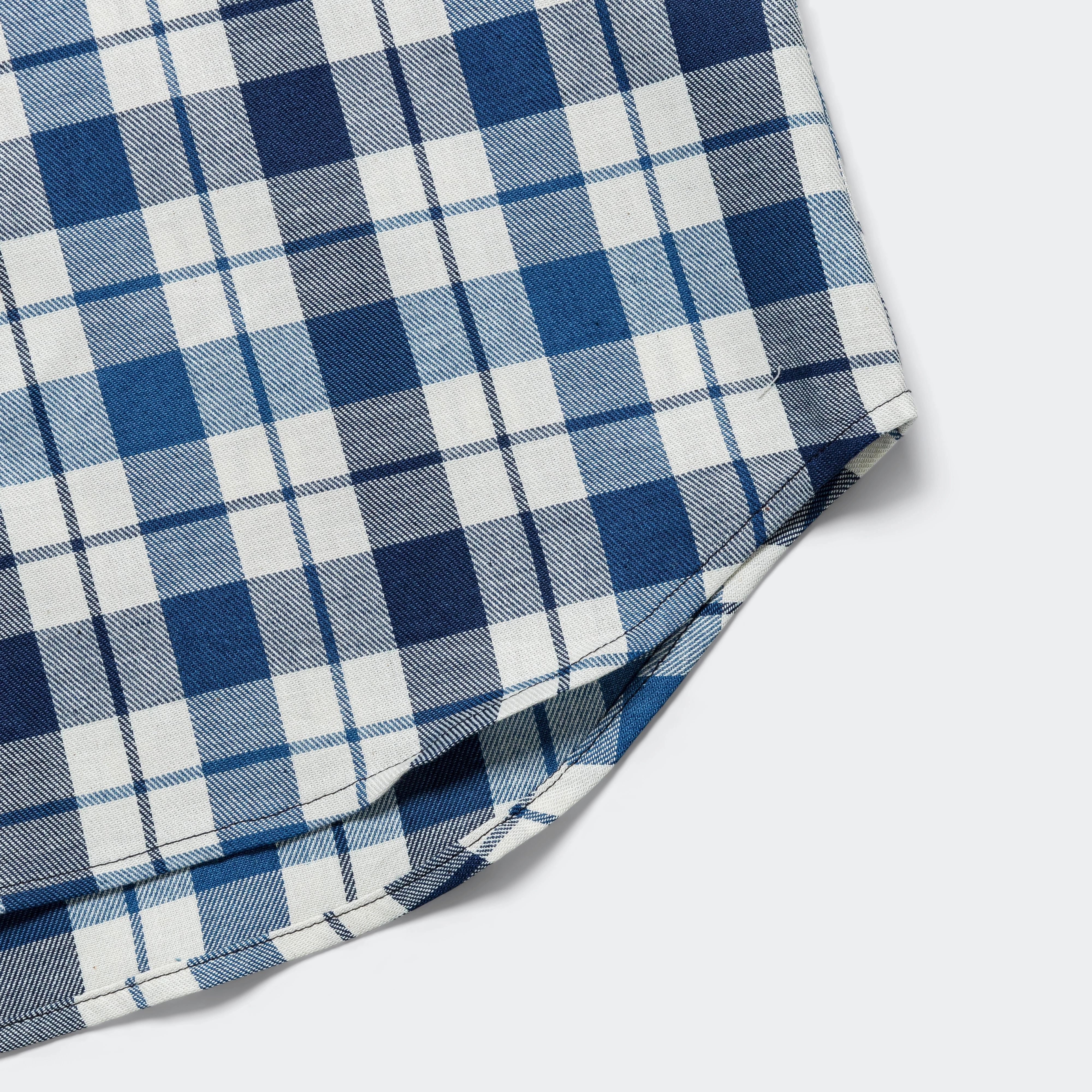Relaxed Shirt - Blue Plaid