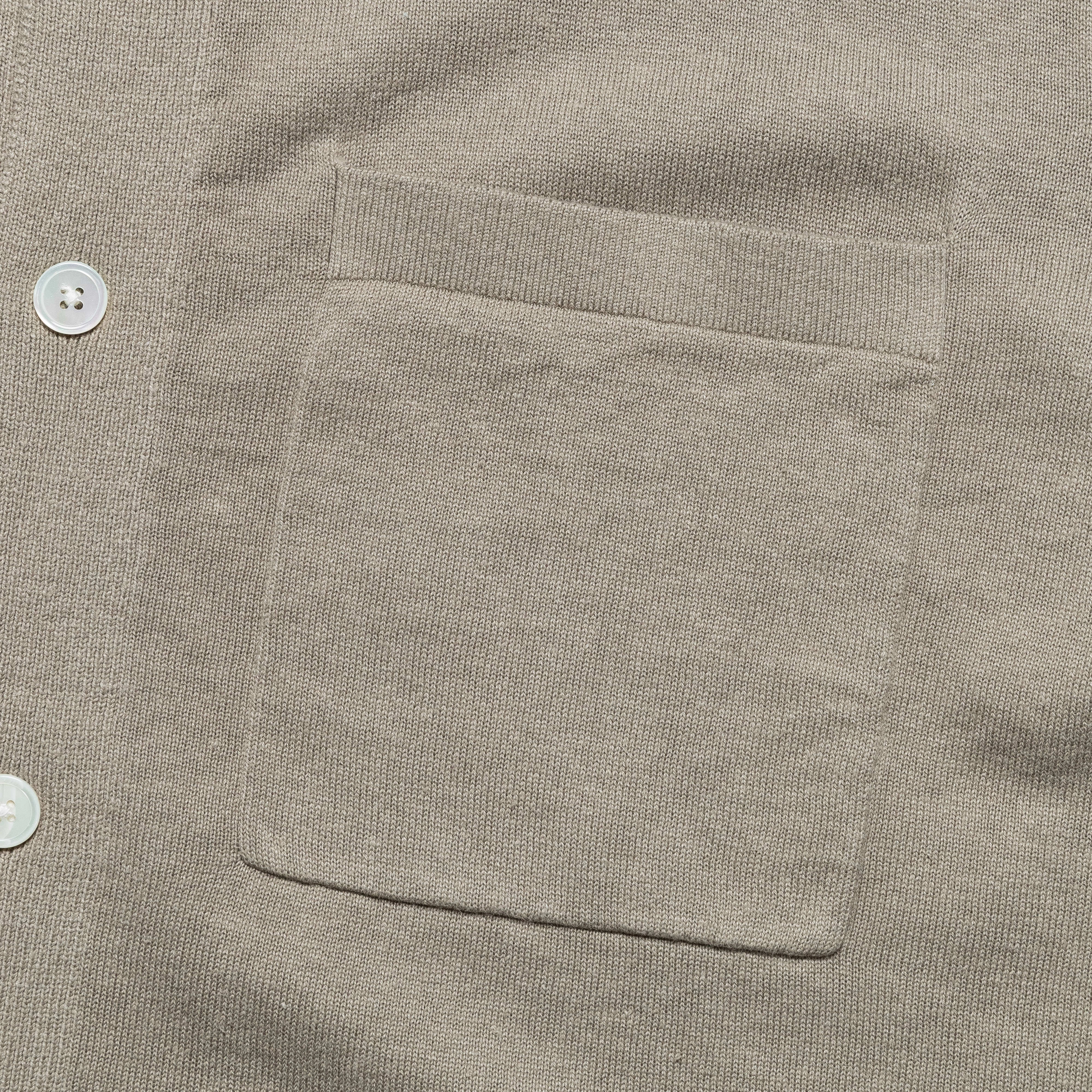Rollo Cotton Linen SS Shirt - Clay