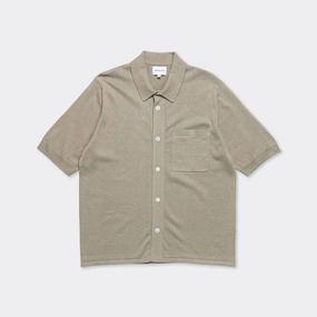 Rollo Cotton Linen SS Shirt - Clay