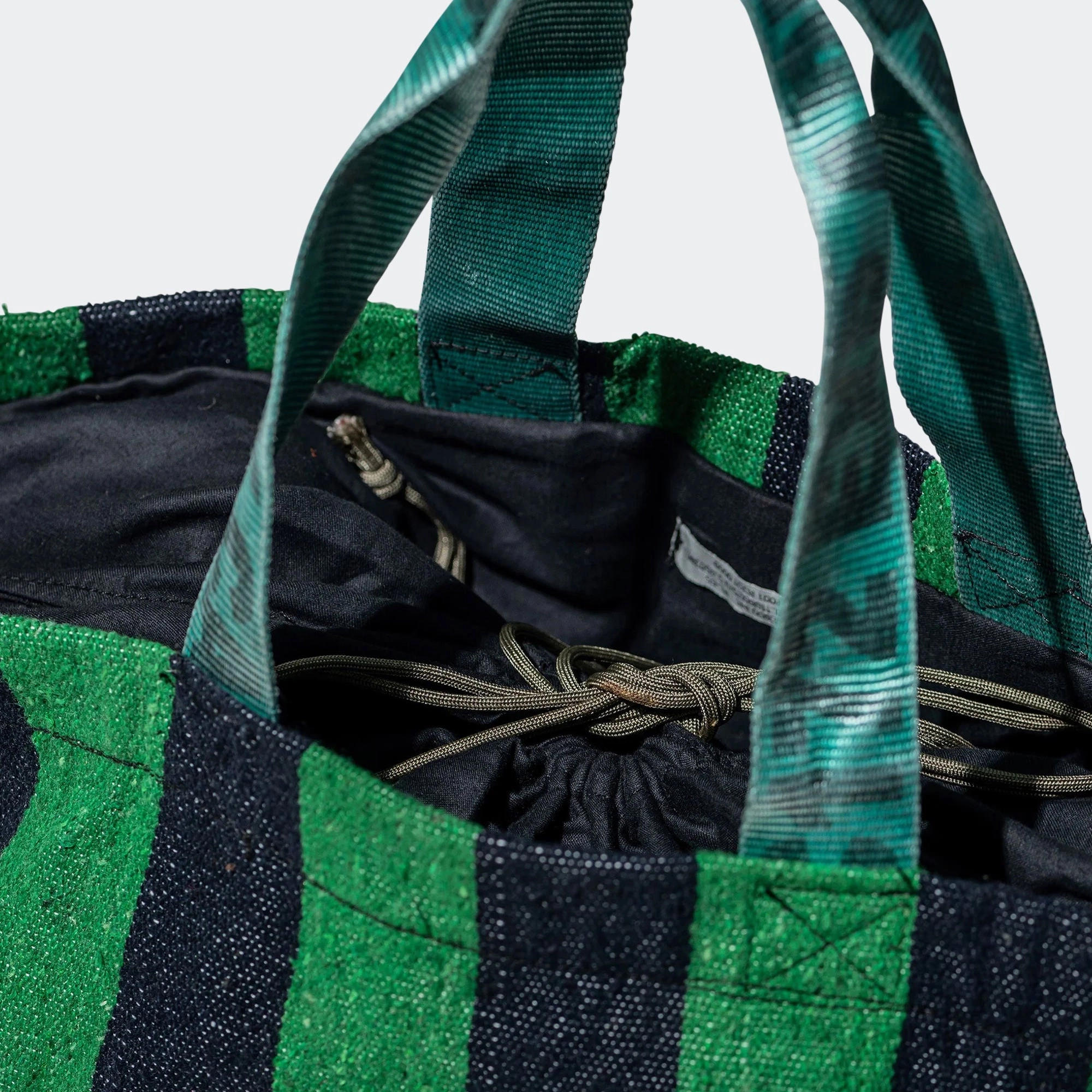 Rug Bag - Green/Navy blue