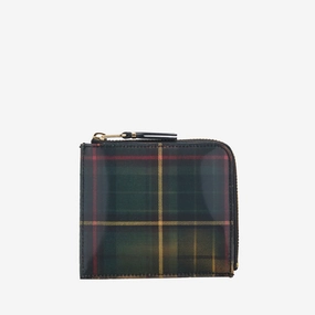 SA3100LT Lenticular Tartan Wallet Yellow | Green