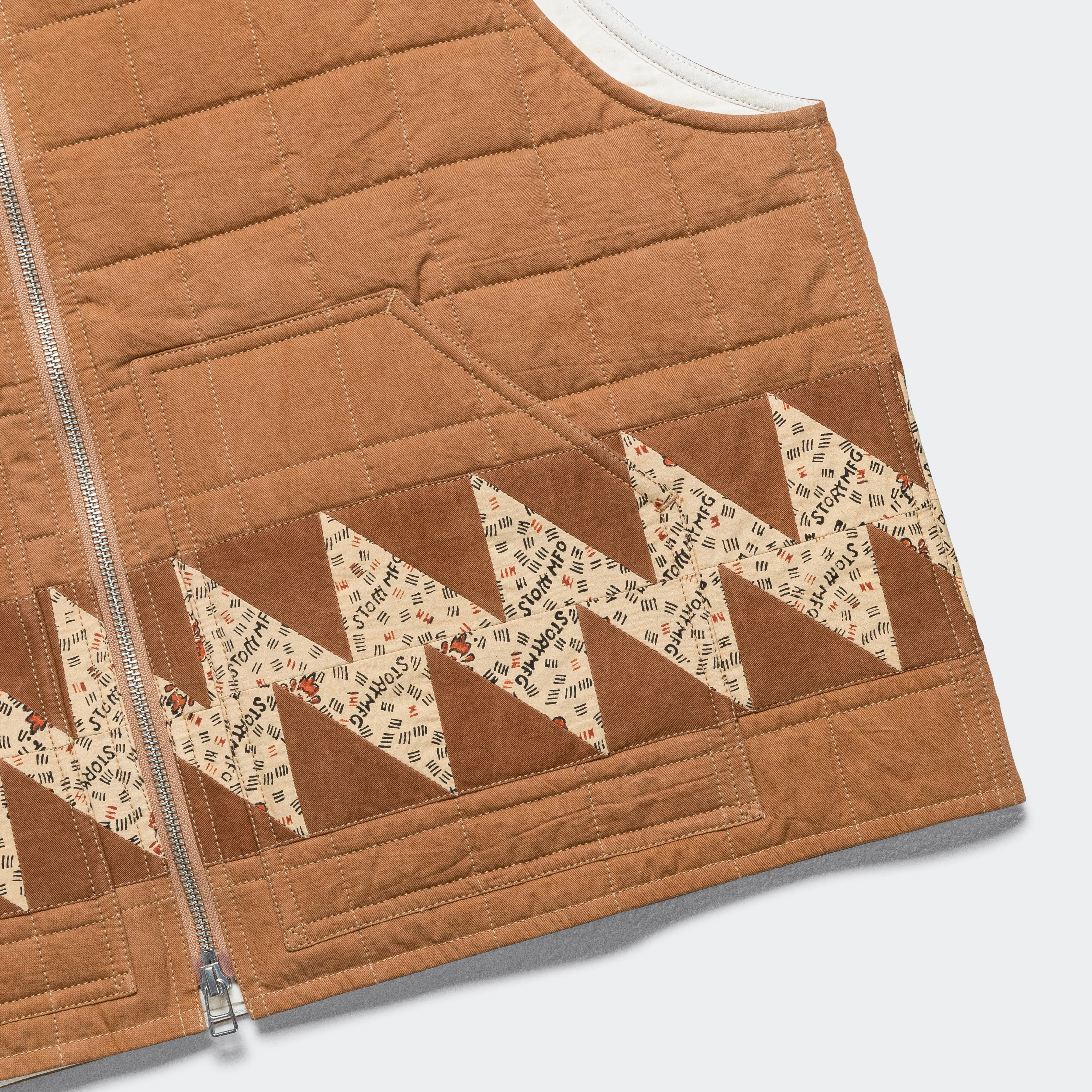 Saturn Vest - Brown Lightning