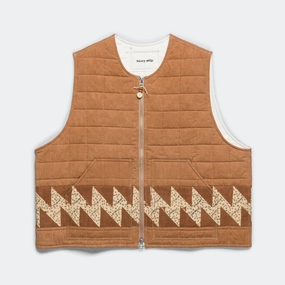 Saturn Vest - Brown Lightning