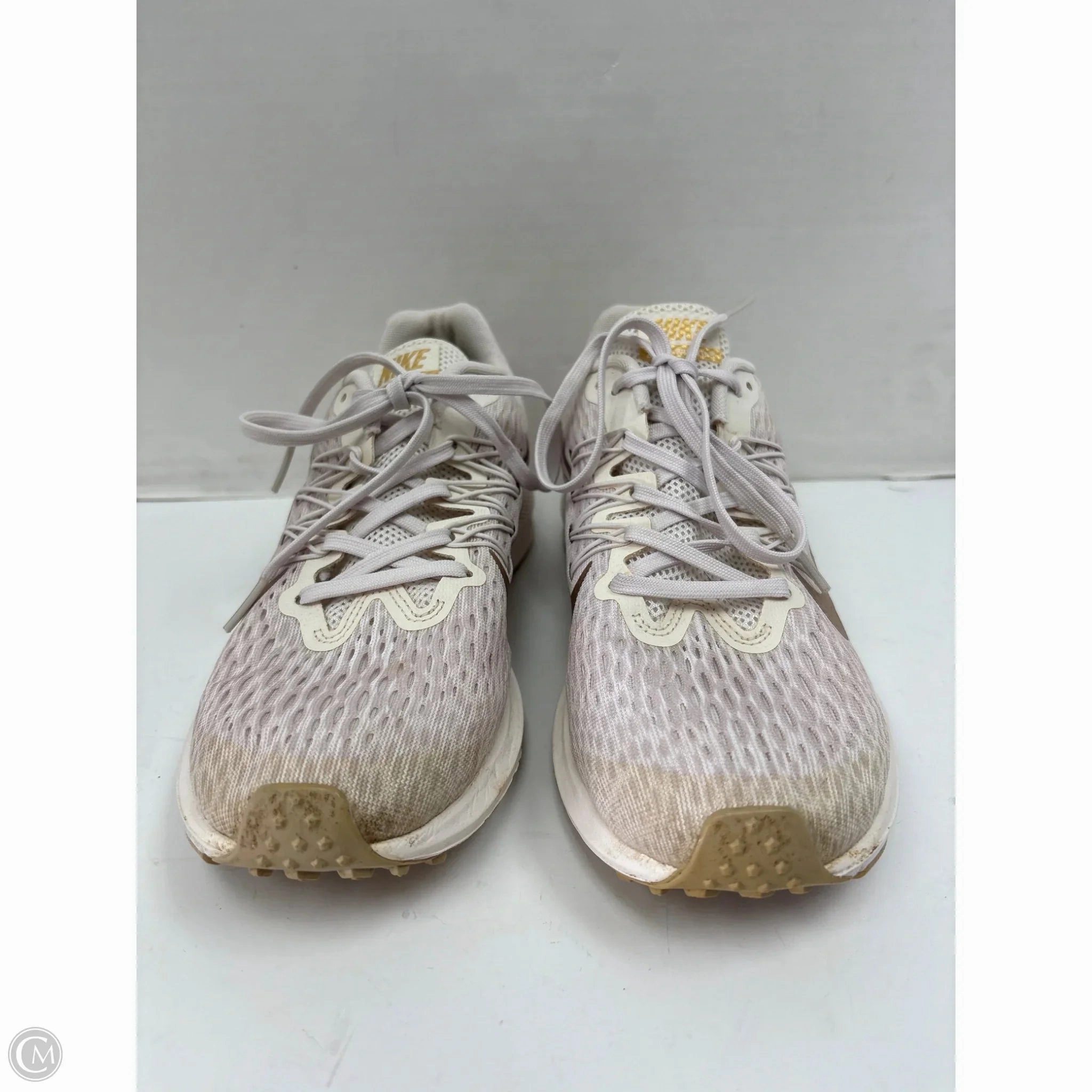 Shoes Athletic By Nike In White, Size: 8
