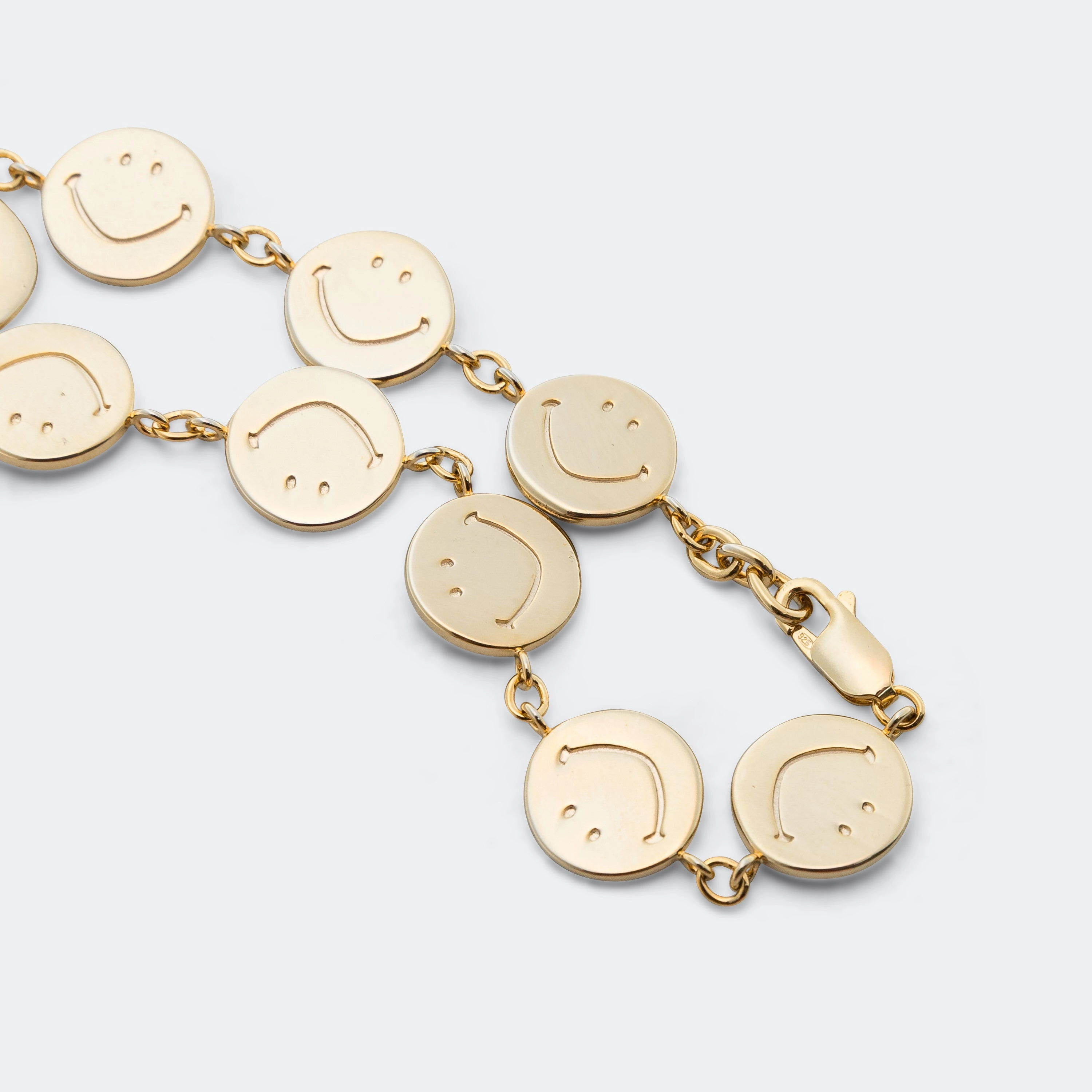 Smile Bracelet - 18k Gold/925 Silver
