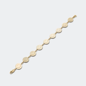 Smile Bracelet - 18k Gold/925 Silver