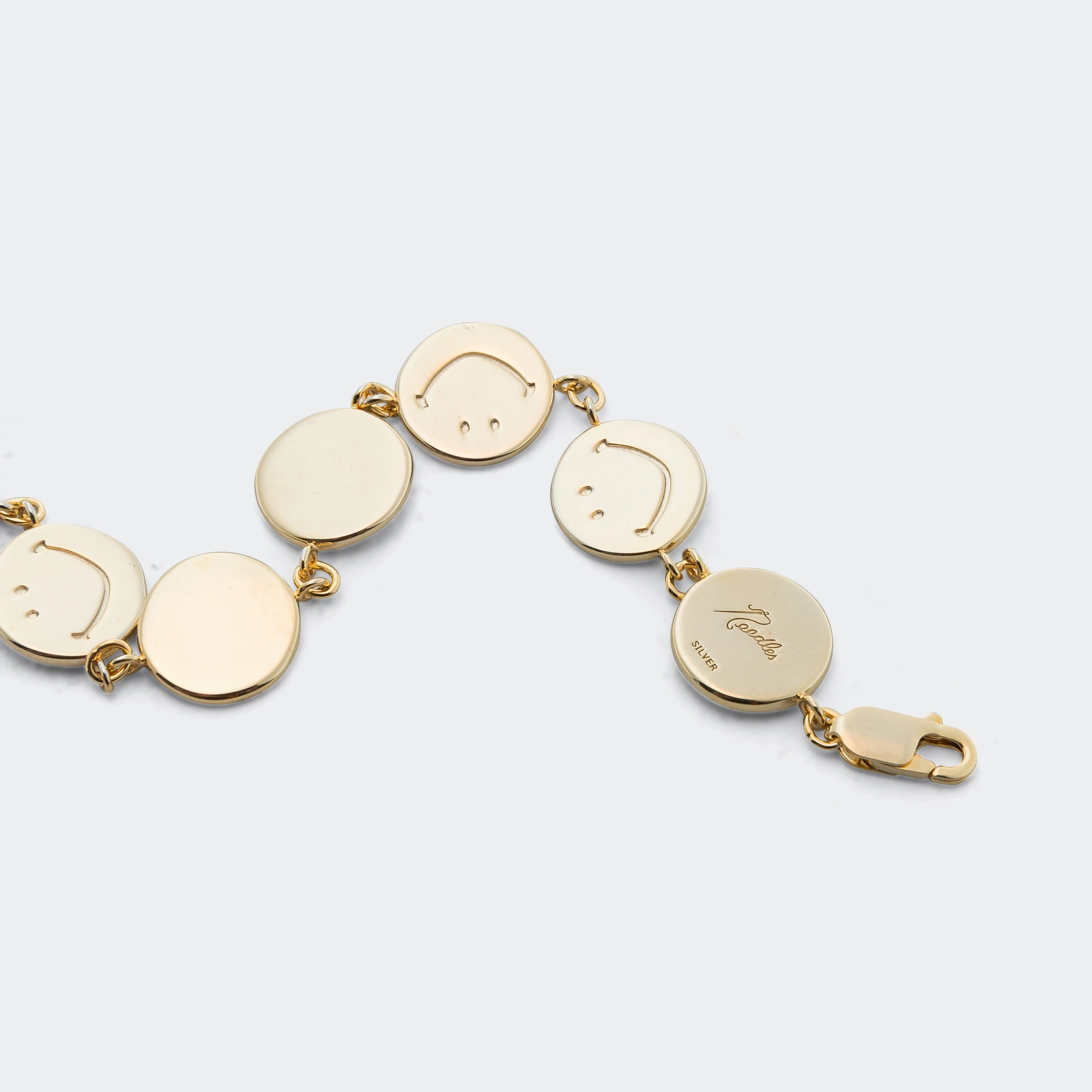 Smile Bracelet - 18k Gold/925 Silver