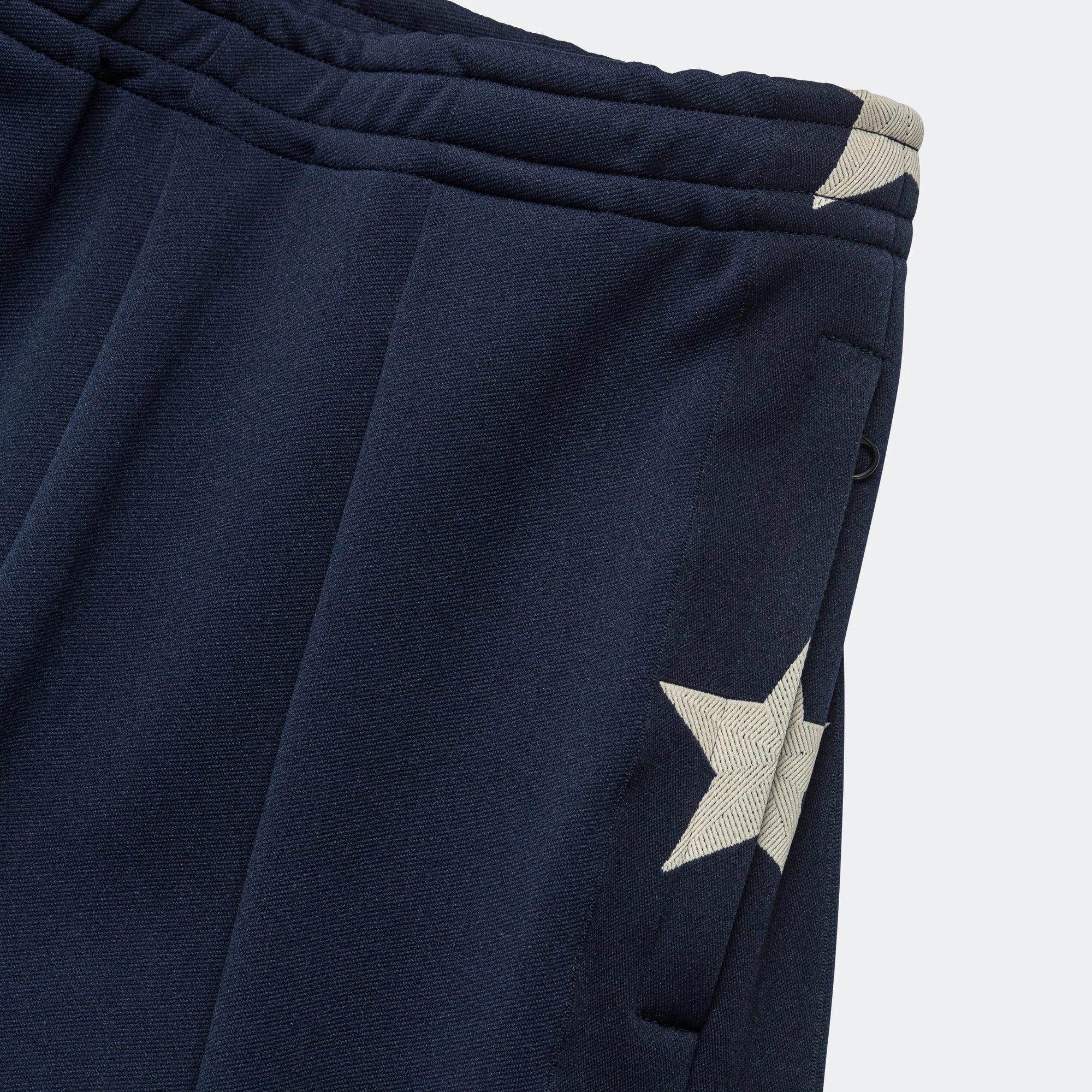 Smooth Jersey Stantman&woman Baggy Track Pants - Navy