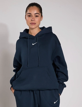 Sportswear Phoenix Fleece Oversized Hoodie - Armory Navy/Sail